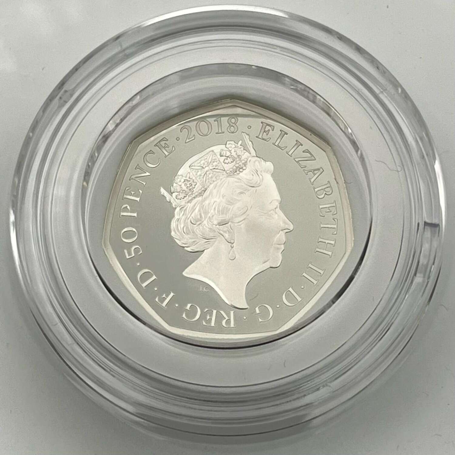 Peter Rabbit 2018 UK 50p Silver Proof Coin peter rabbit Peter Rabbit 2018 UK 50p Silver Proof Coin