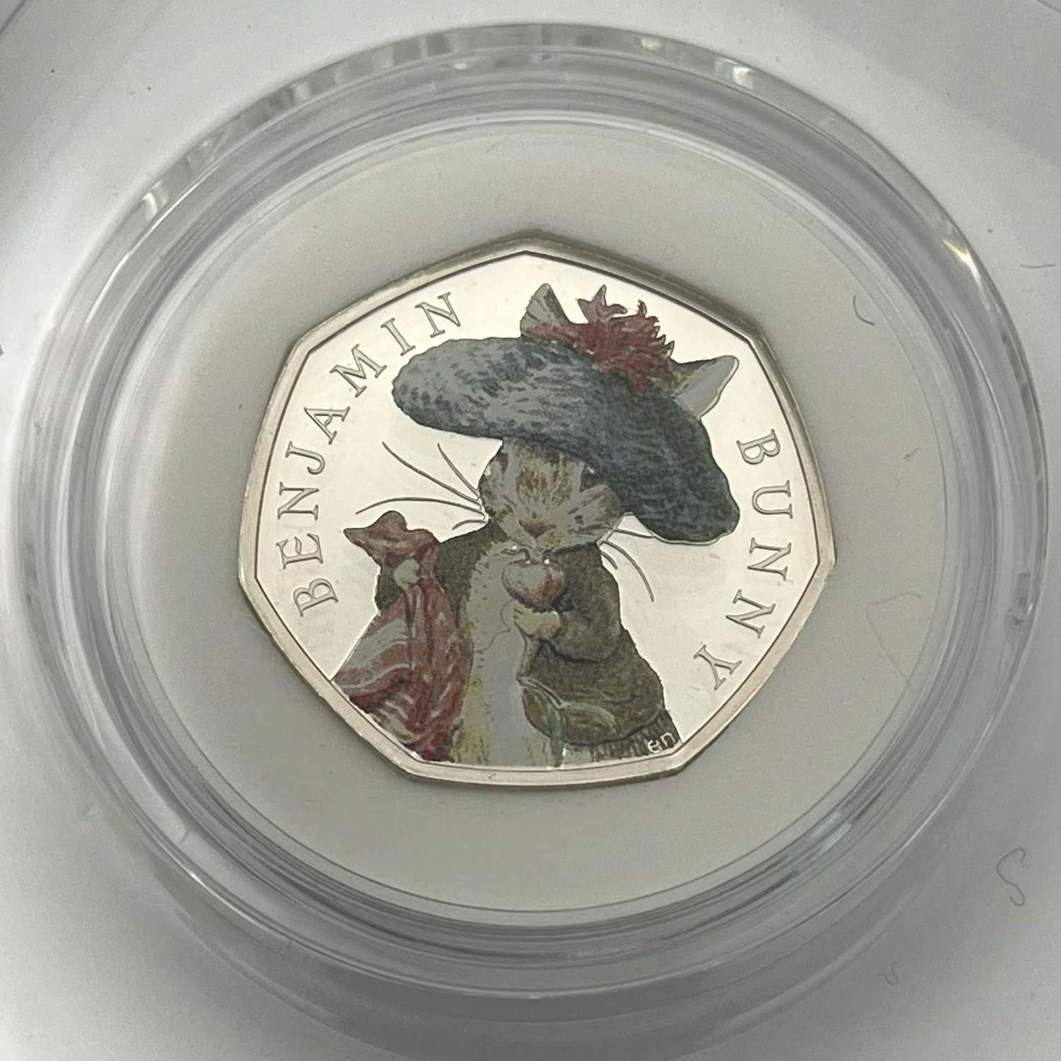 Benjamin Bunny 2017 UK 50p Silver Proof Coin benjamin bunny Benjamin Bunny 2017 UK 50p Silver Proof Coin