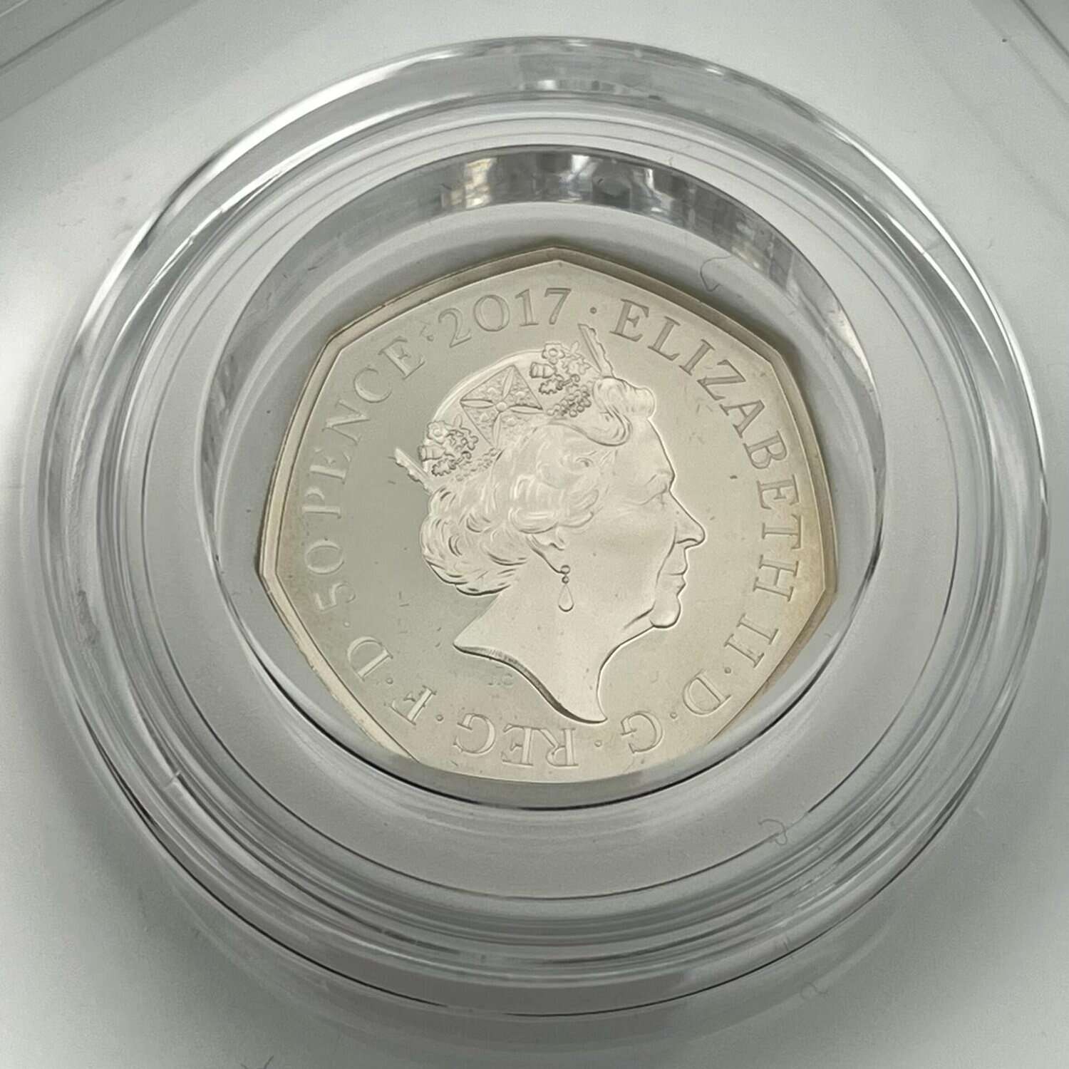 Benjamin Bunny 2017 UK 50p Silver Proof Coin benjamin bunny Benjamin Bunny 2017 UK 50p Silver Proof Coin