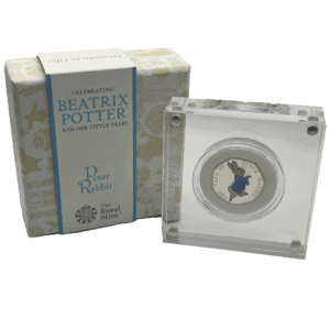 Peter Rabbit 2017 UK 50p Silver Proof Coin