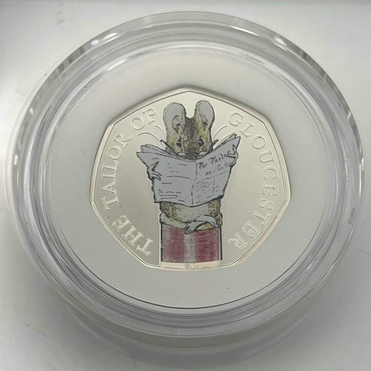 The Tailor of Gloucester 2018 UK 50p Silver Proof Coin tailor of gloucester The Tailor of Gloucester 2018 UK 50p Silver Proof Coin