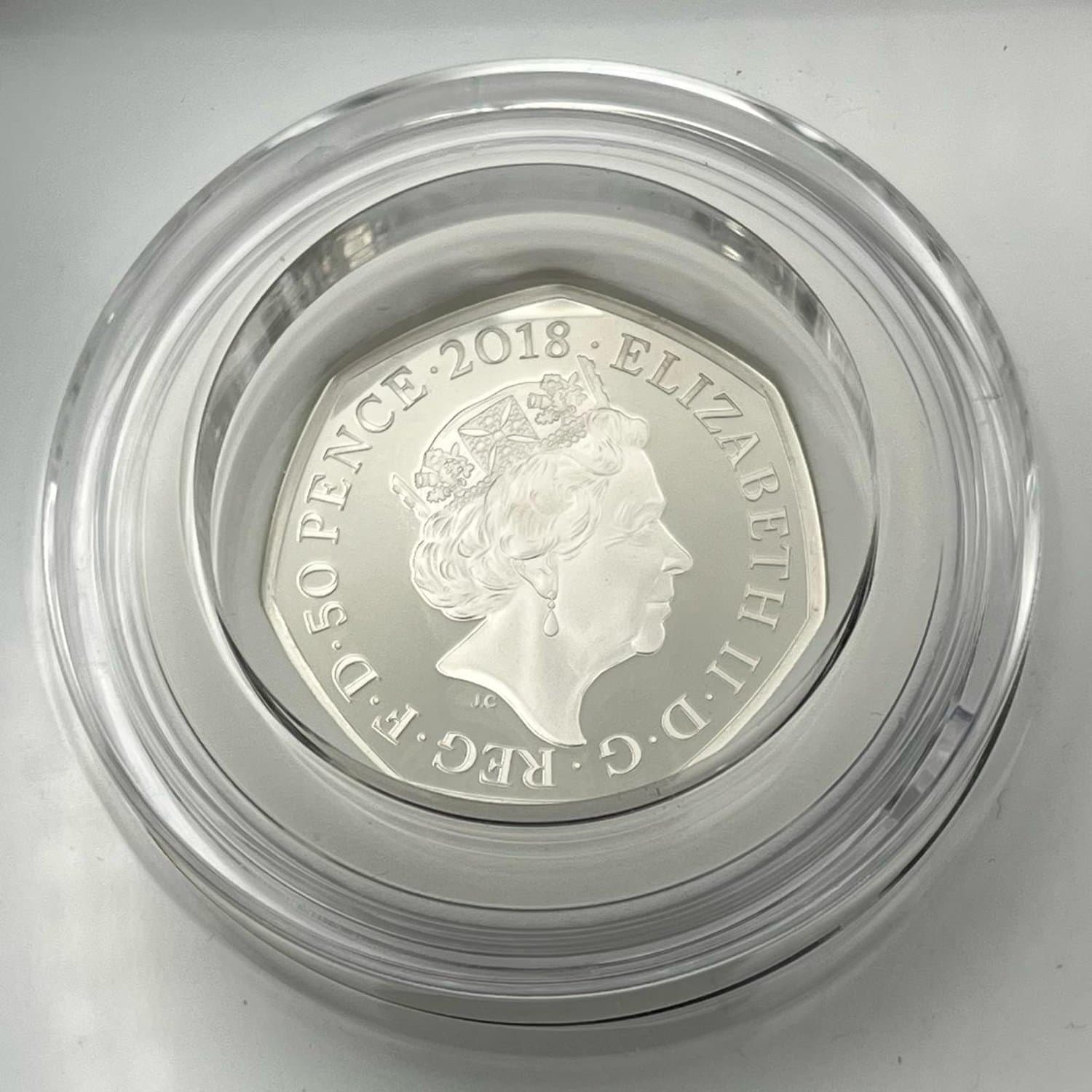 Mrs Tittlemouse 2018 UK 50p Silver Proof Coin tittlemouse Mrs Tittlemouse 2018 UK 50p Silver Proof Coin