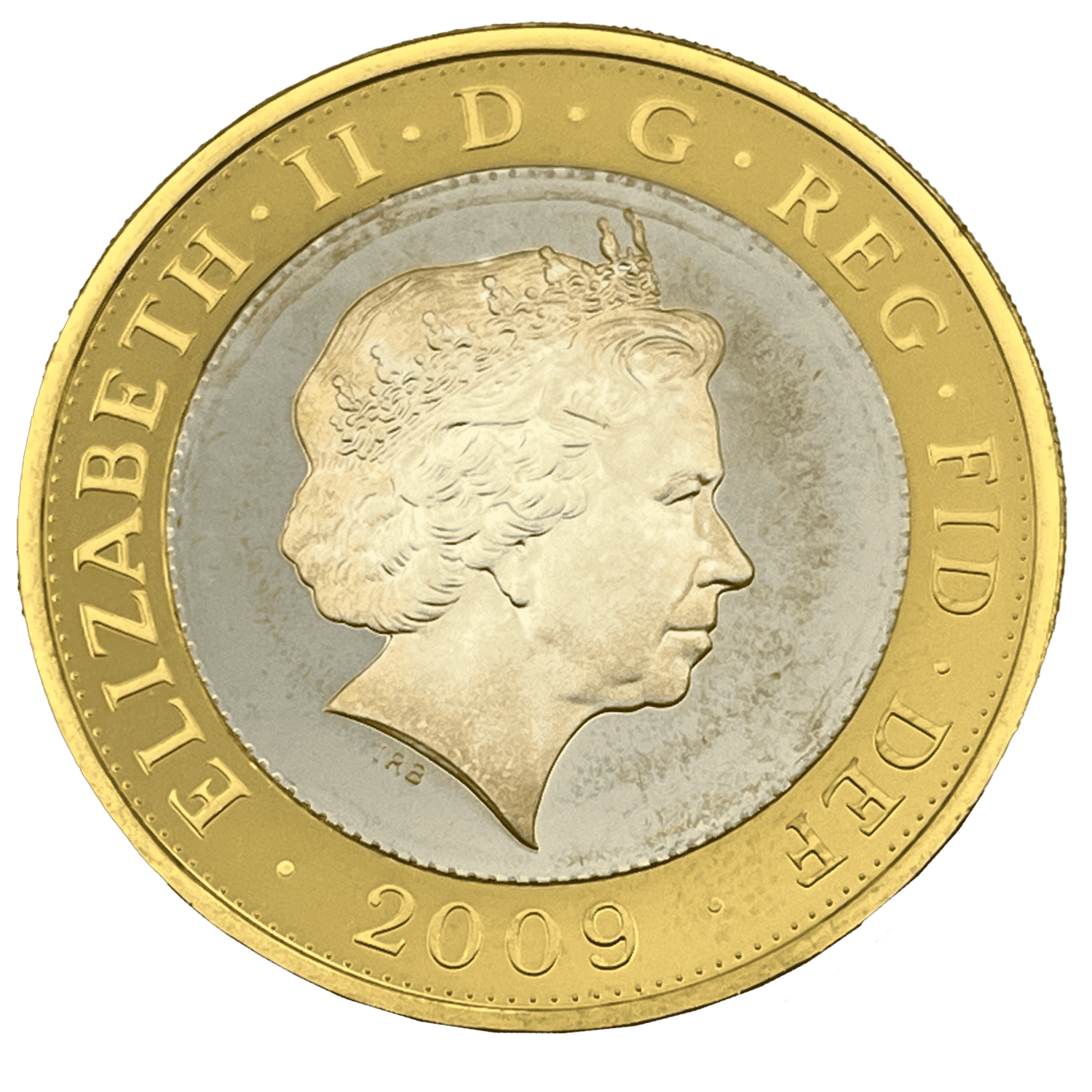 Robert Burns 2009 £2 Silver Piedfort Coin robert burns Robert Burns 2009 £2 Silver Piedfort Coin
