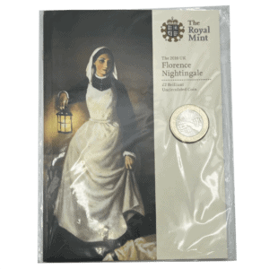 2010 UK Florence Nightingale £2 Brilliant Uncirculated Coin