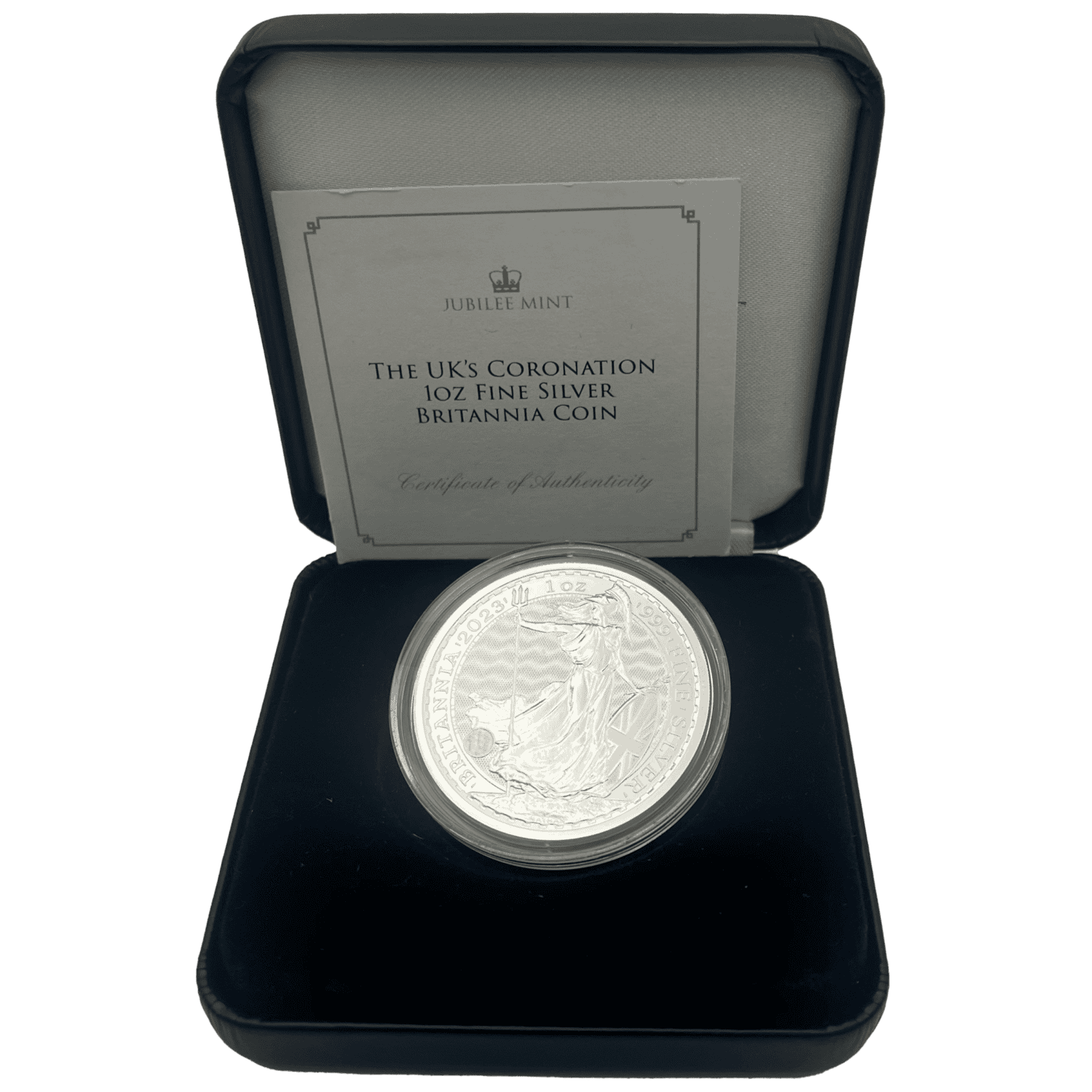 The UK's 2023 Coronation 1oz Fine Silver Britannia Coin Brilliant Uncirculated coronation The UK's Coronation 1oz Fine Silver Britannia Coin Brilliant Uncirculated