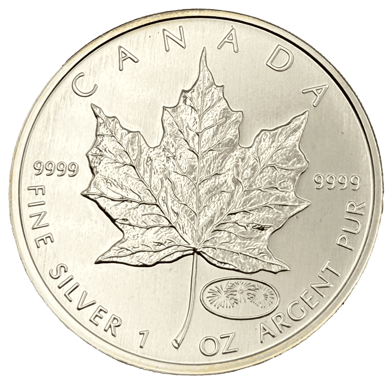 1999 Canadian Maple 1 oz .9999 Fine Silver Coin canadian maple 1999 Canadian Maple 1 oz .9999 Fine Silver Coin