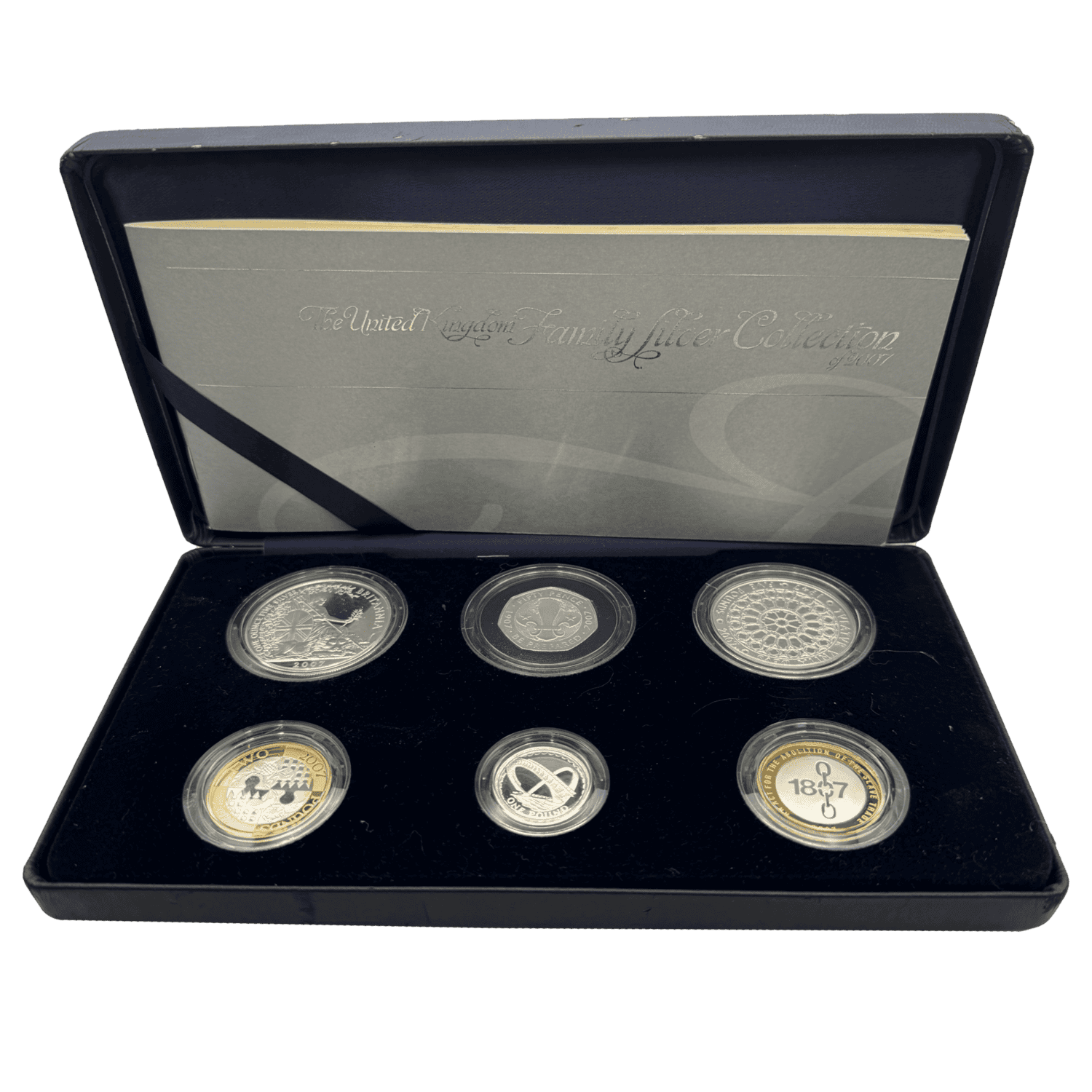 The UK Family Silver Proof Collection of 2007 silver proof The UK Family Silver Proof Collection of 2007