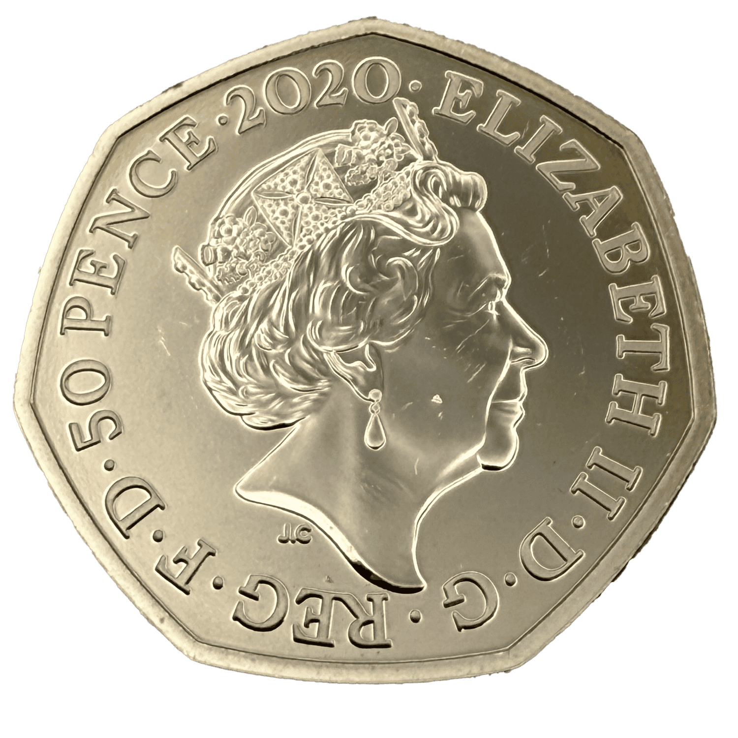 Megalosaurus 2020 Brilliant Uncirculated 50p Coin megalosaurus Megalosaurus 2020 Brilliant Uncirculated 50p Coin