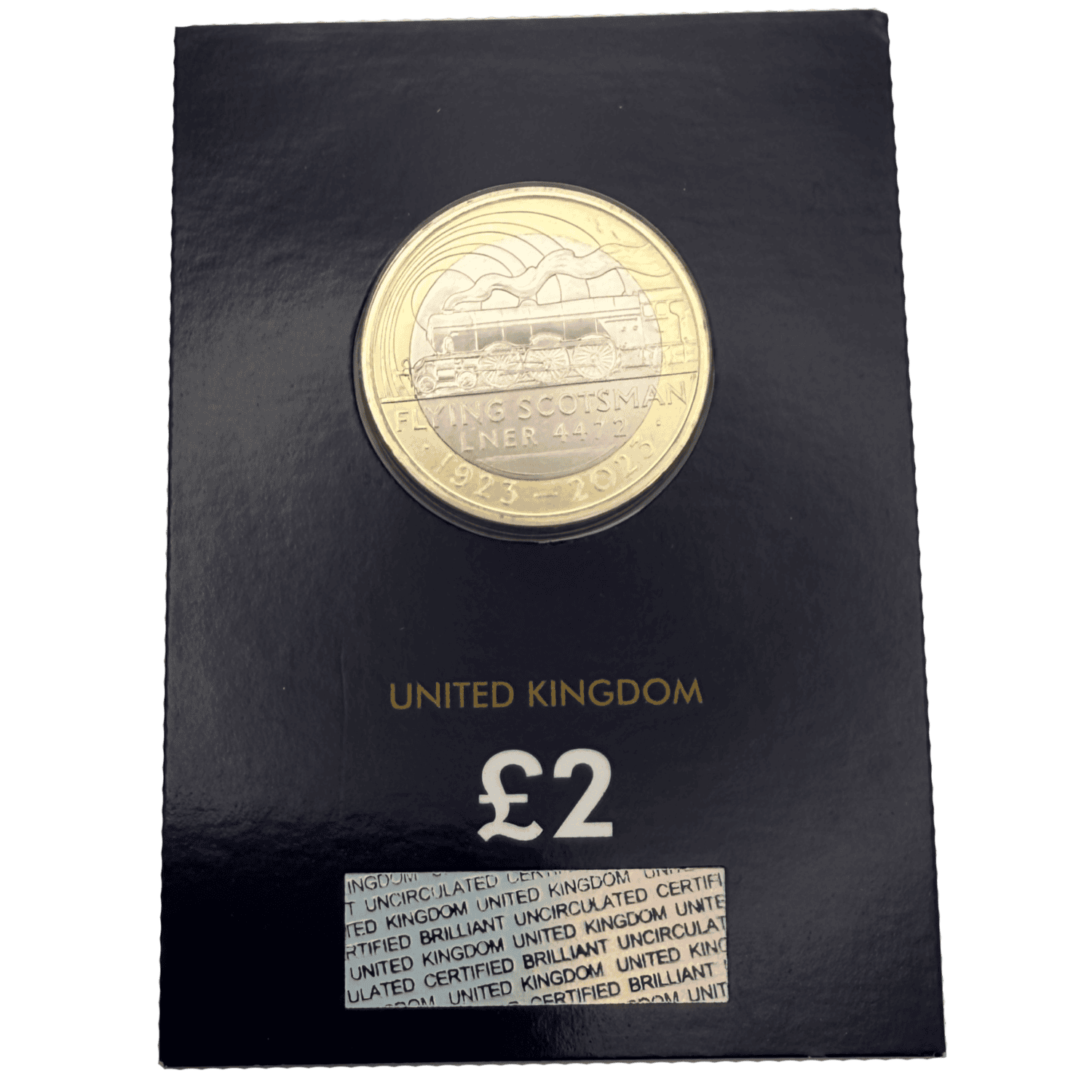 Flying Scotsman 2023 £2 Brilliant Uncirculated Coin flying scotsman Flying Scotsman 2023 £2 Brilliant Uncirculated Coin