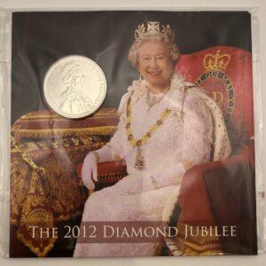 2012 Diamond Jubilee 8 Coin Set in Royal Mint Pack Brilliant Uncirculated