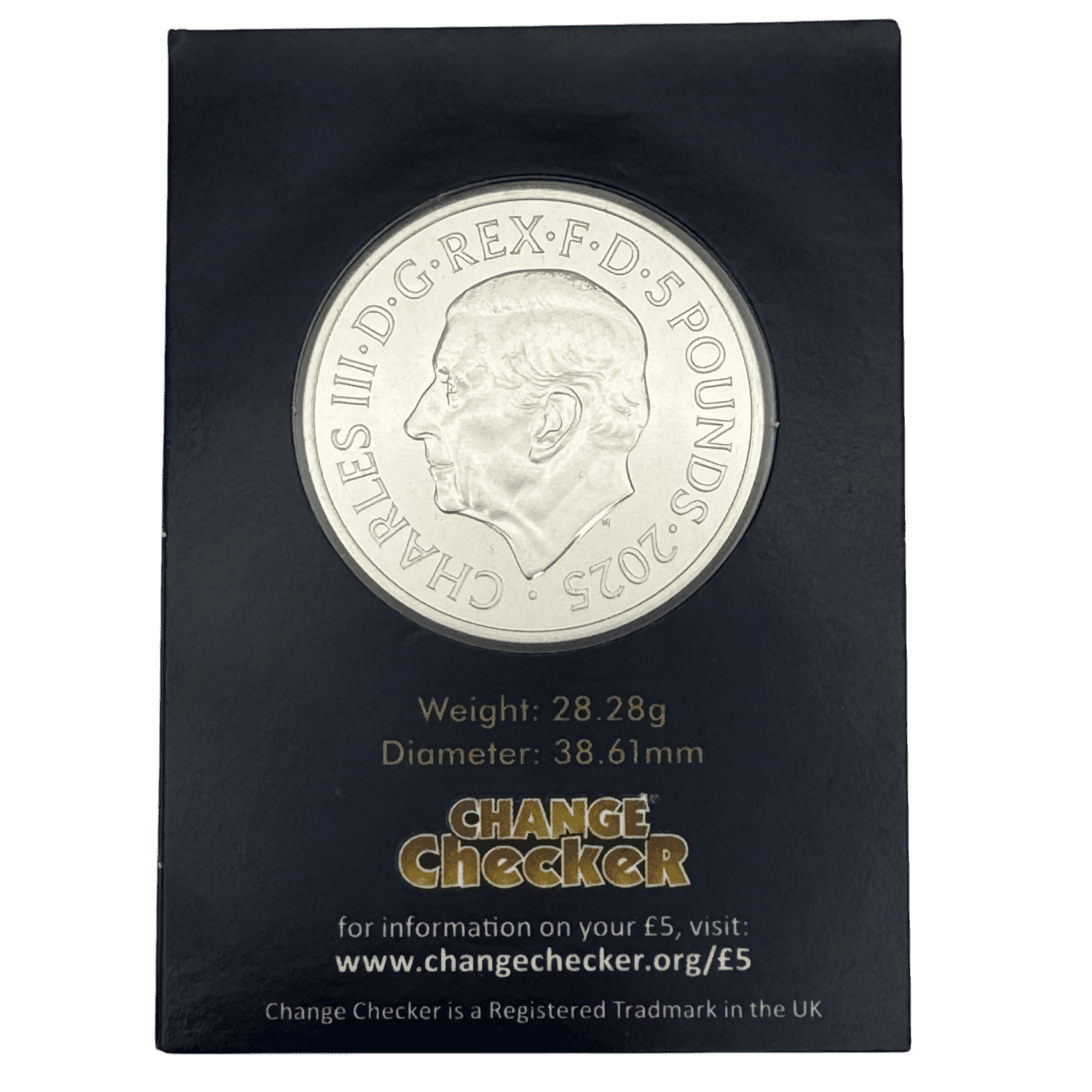 The Queen Mother 2025 Brilliant Uncirculated £5 Coin in Change Checker Card queen mother The Queen Mother 2025 Brilliant Uncirculated £5 Coin in Change Checker Card