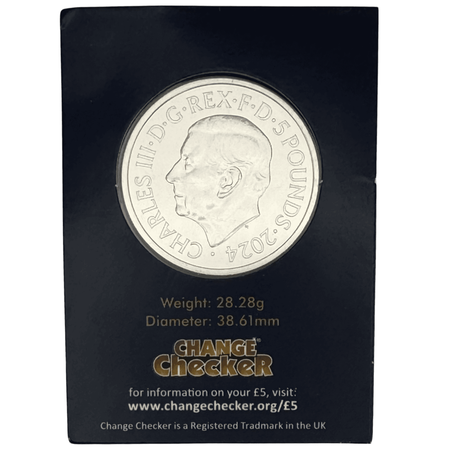 James Bond 007 2024 Brilliant Uncirculated £5 Coin in Change Checker Card 007 James Bond 007 2024 Brilliant Uncirculated £5 Coin in Change Checker Card