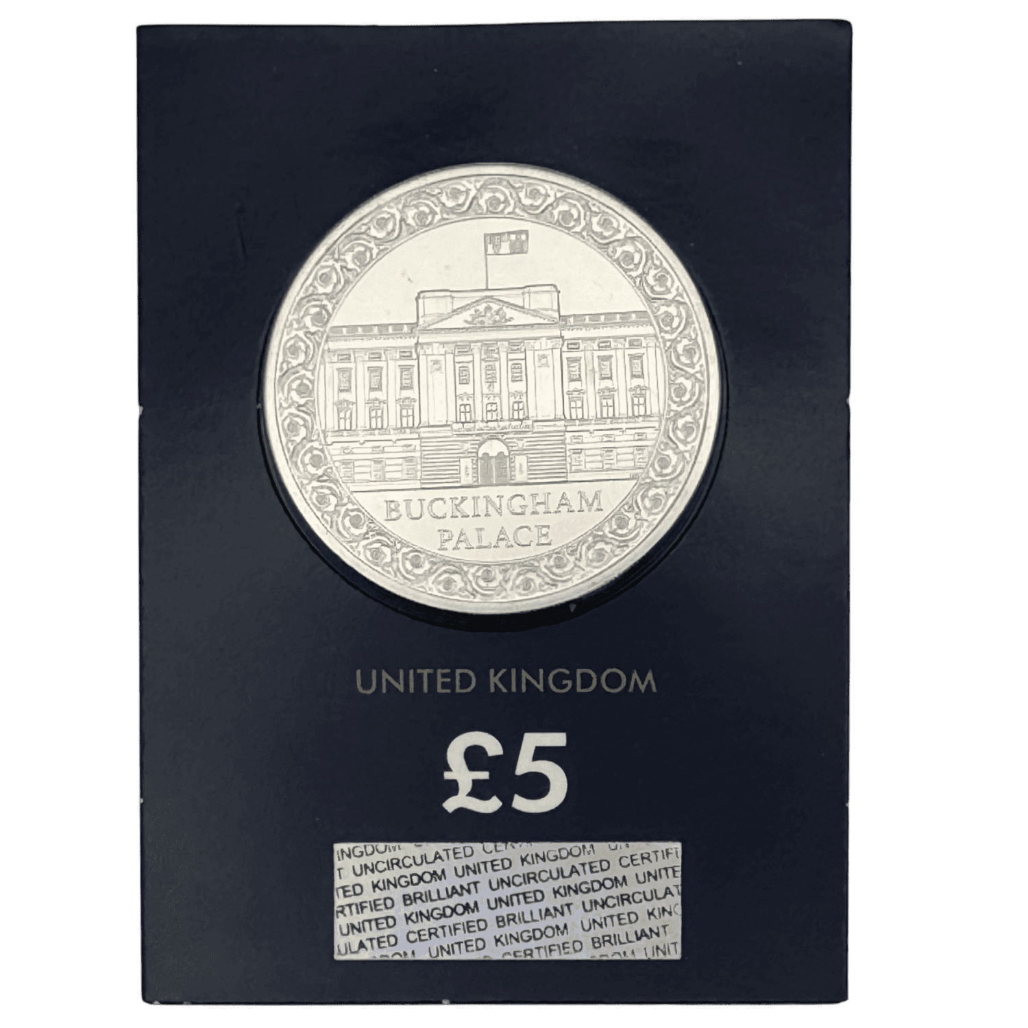 Buckingham Palace 2024 Brilliant Uncirculated £5 Coin in Change Checker Card buckingham palace Buckingham Palace 2024 Brilliant Uncirculated £5 Coin in Change Checker Card