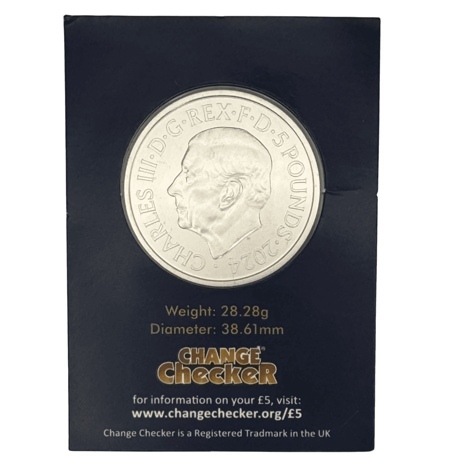Buckingham Palace 2024 Brilliant Uncirculated £5 Coin in Change Checker Card buckingham palace Buckingham Palace 2024 Brilliant Uncirculated £5 Coin in Change Checker Card