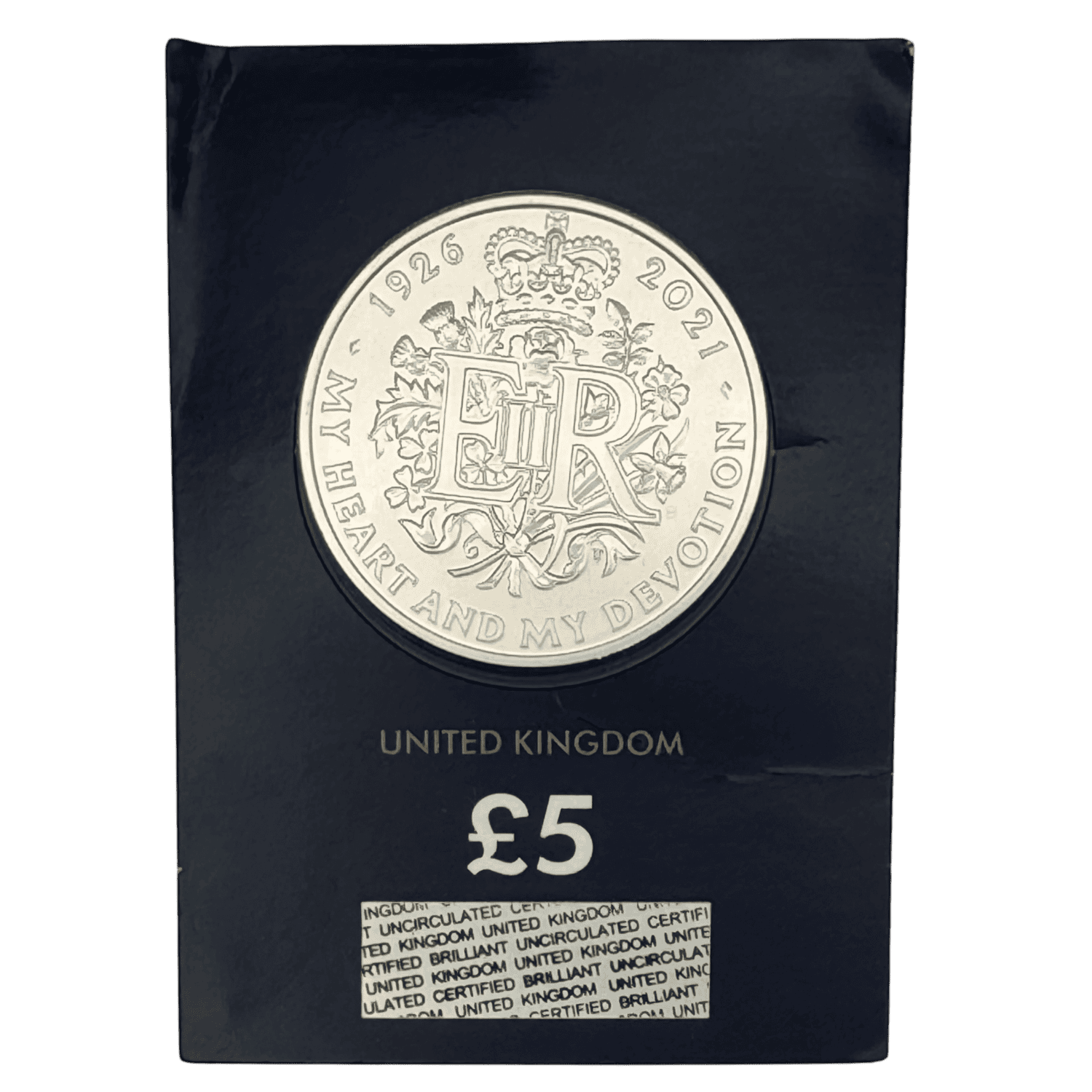 Queen Elizabeth II 95th Birthday 2021 Brilliant Uncirculated Coin in Change Checker Card queen elizabeth ii Queen Elizabeth II 95th Birthday 2021 Brilliant Uncirculated Coin in Change Checker Card