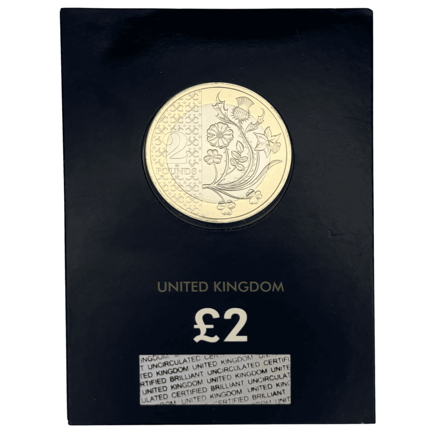 National Flowers 2023 Brilliant Uncirculated £2 Coin in Change Checker Card national flowers National Flowers 2023 Brilliant Uncirculated £2 Coin in Change Checker Card