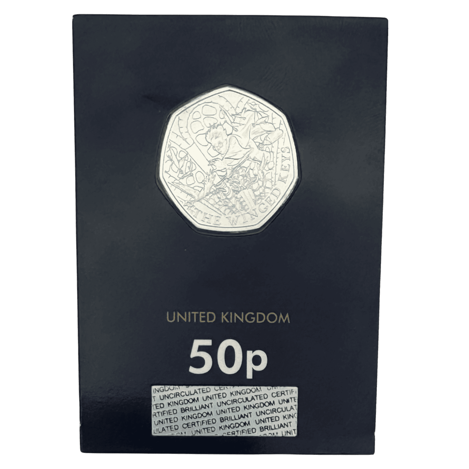 Harry Potter The Winged Keys 2024 Brilliant Uncirculated 50p Coin in Change Checker Card harry potter Harry Potter The Winged Keys 2024 Brilliant Uncirculated 50p Coin in Change Checker Card