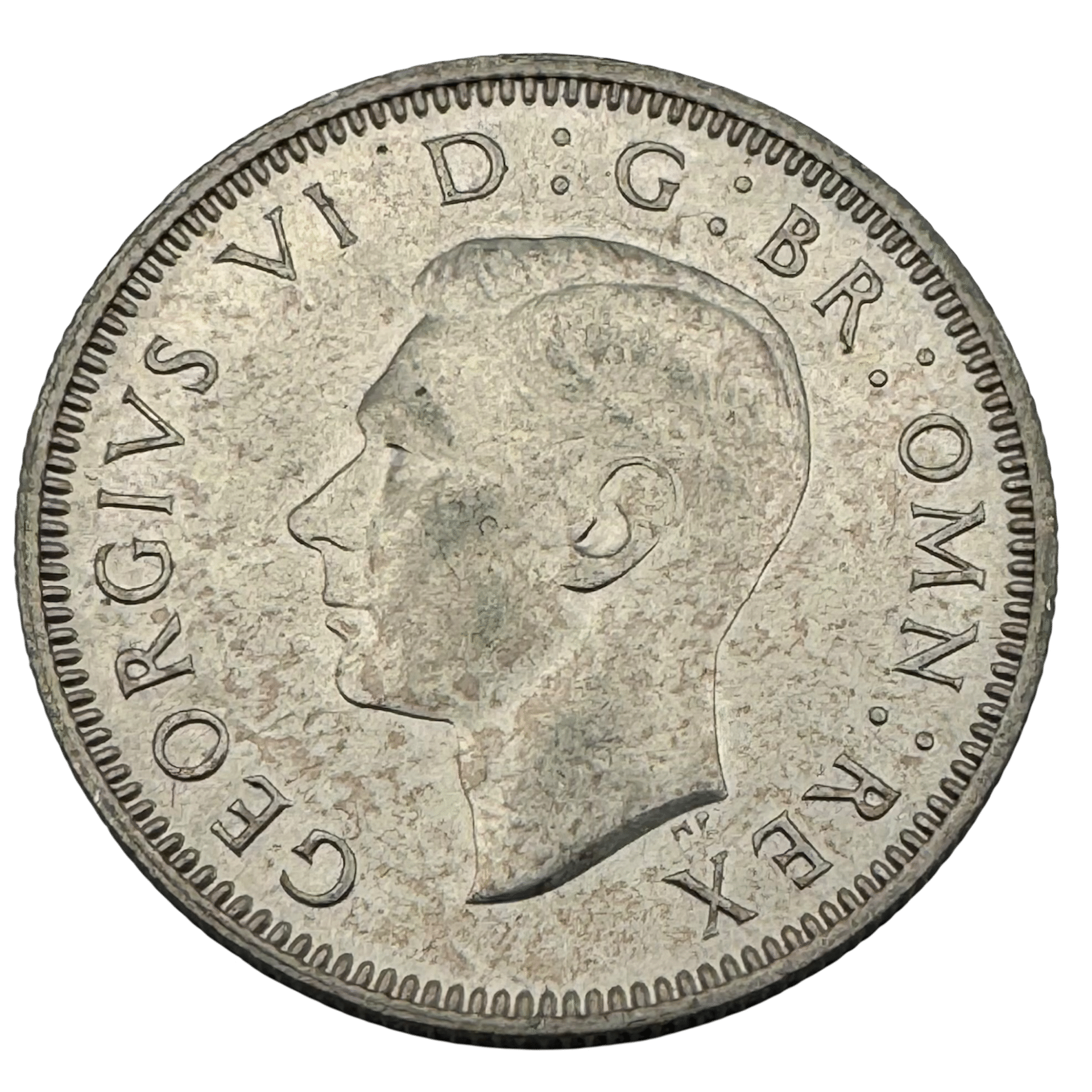 George VI Scottish Shilling 1944 Brilliant Uncirculated 1944 George VI Scottish Shilling 1944 Brilliant Uncirculated