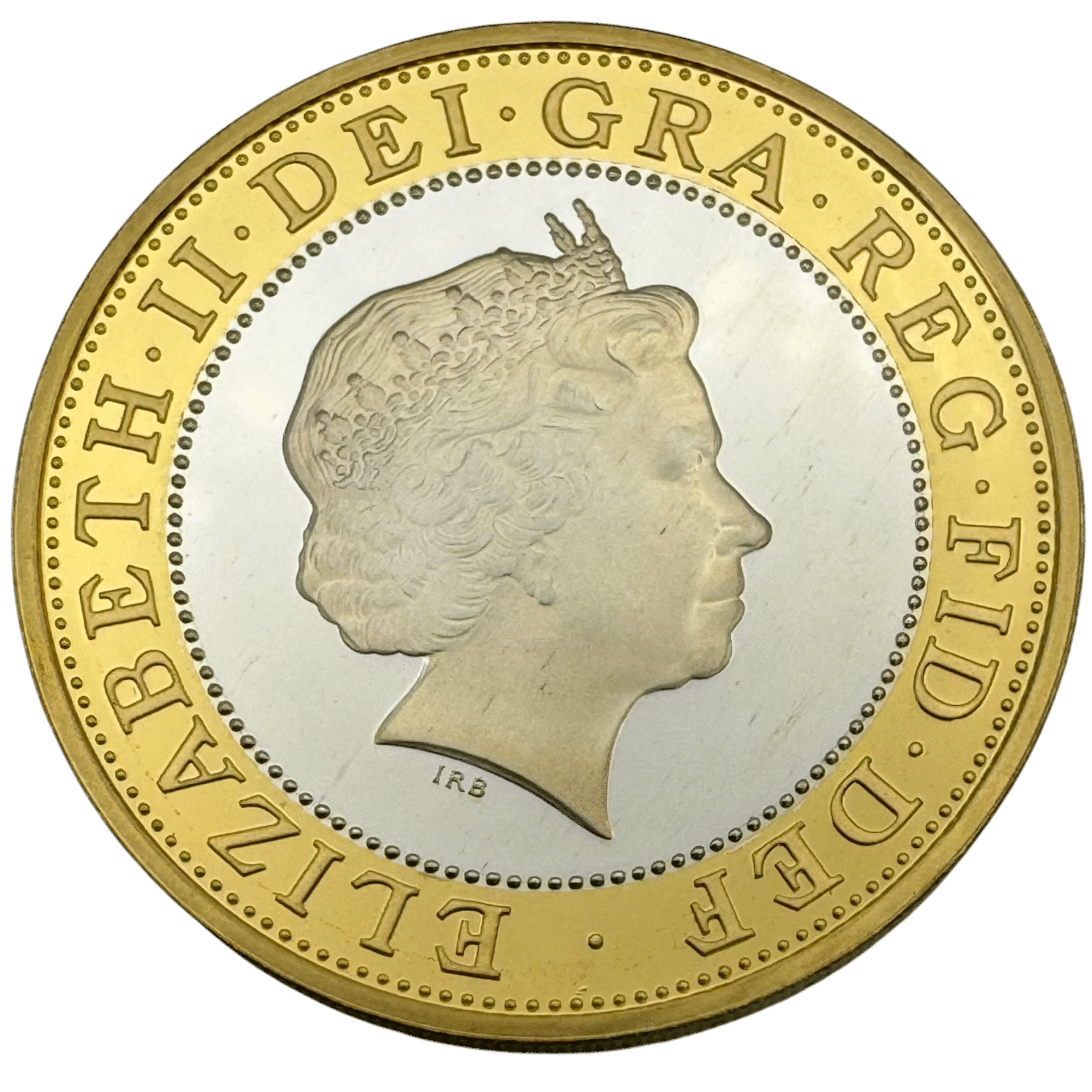 1999 Rugby World Cup Silver Proof Two Pound Coin 1999 1999 Rugby World Cup Silver Proof Two Pound Coin