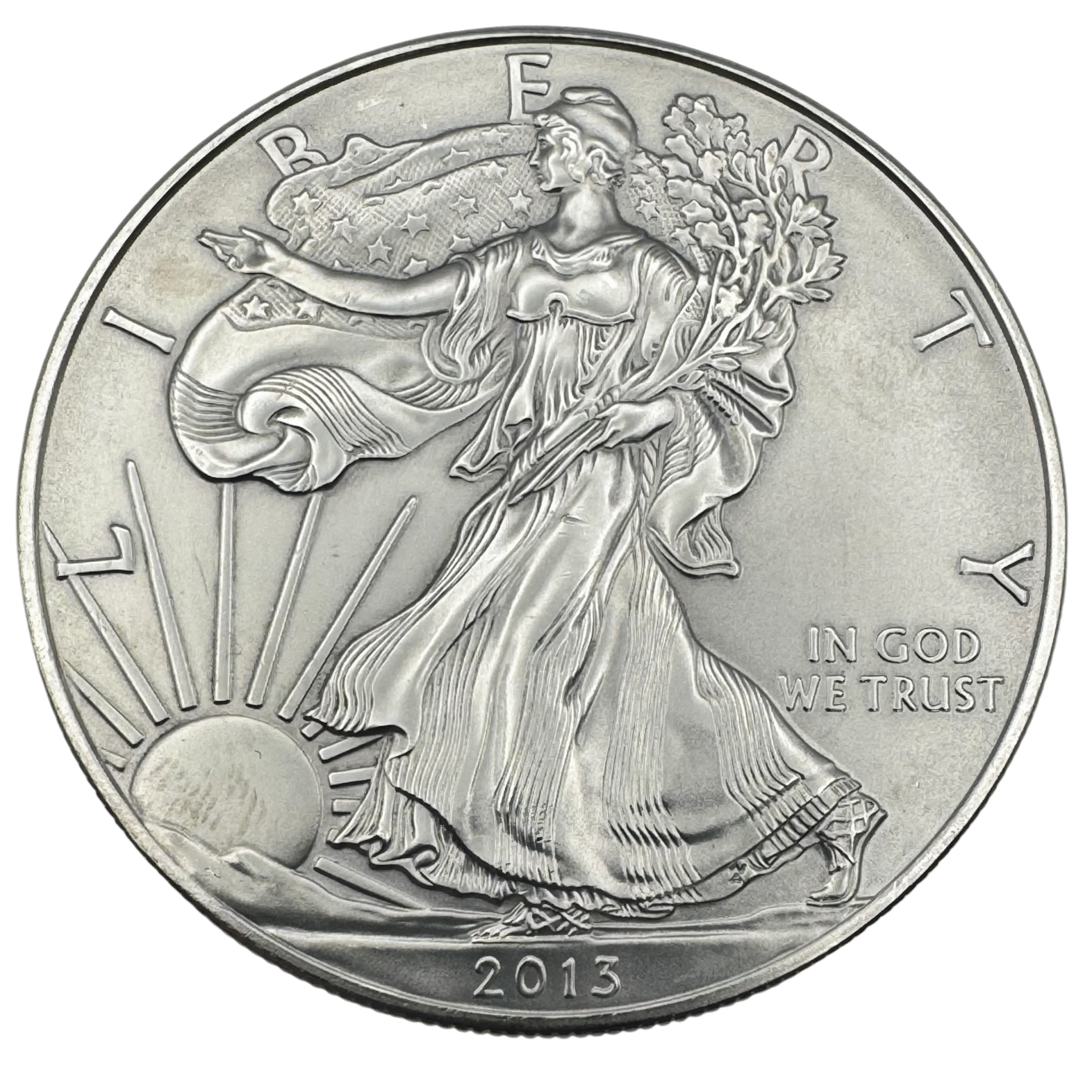 2013 American Eagle Silver Dollar 1 oz Fine Silver 2013 2013 American Eagle Silver Dollar 1 oz Fine Silver