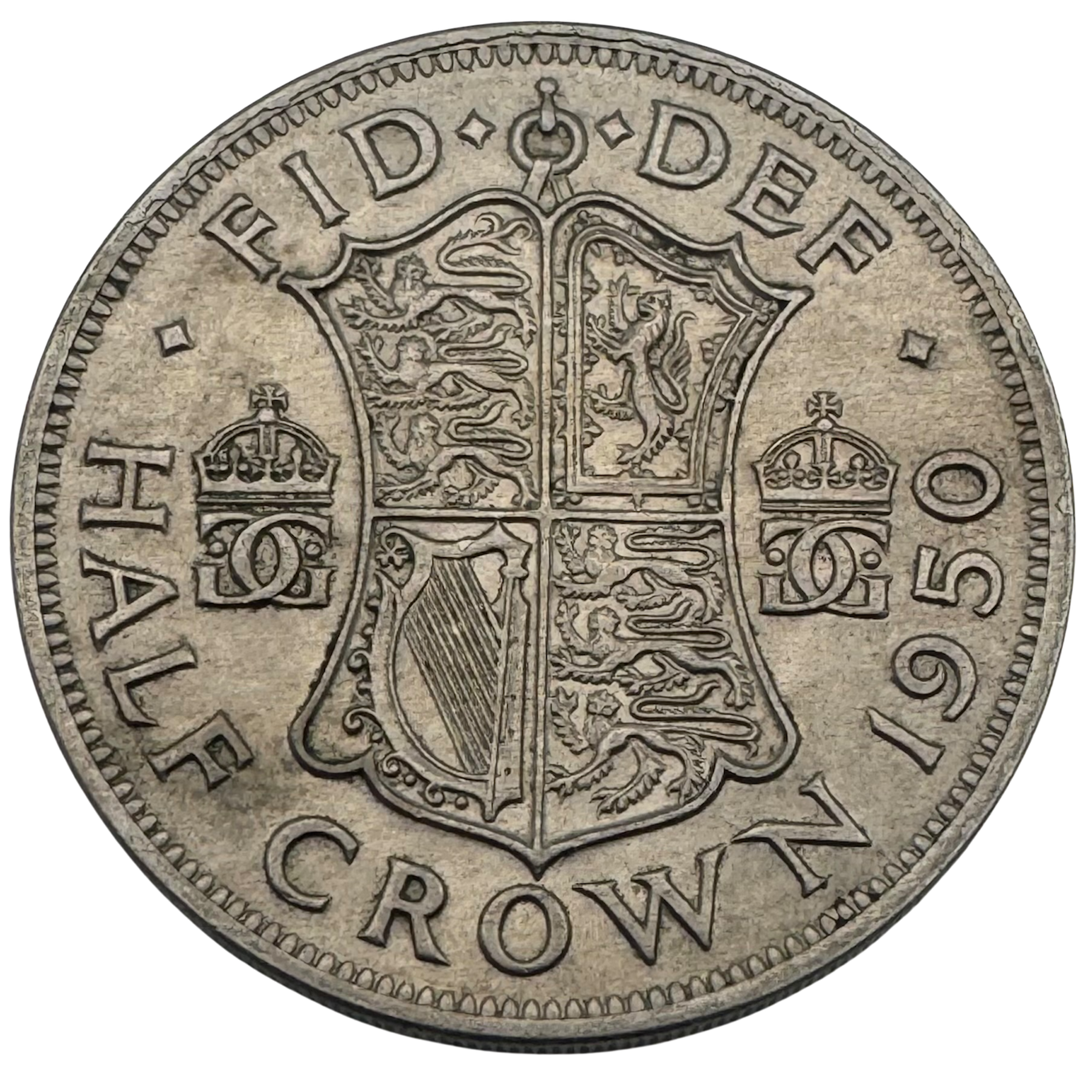 George VI Half Crown 1950 Brilliant Uncirculated george vi George VI Half Crown 1950 Brilliant Uncirculated