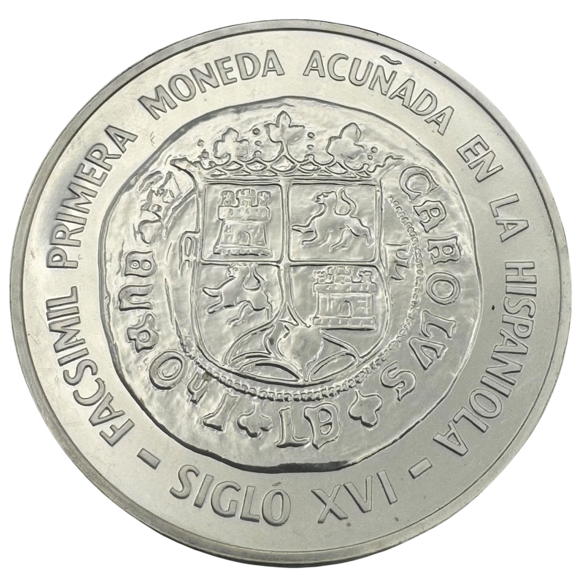 1975 Dominican Republic Silver 10 Pesos 1975 1975 Dominica Silver 10 Pesos