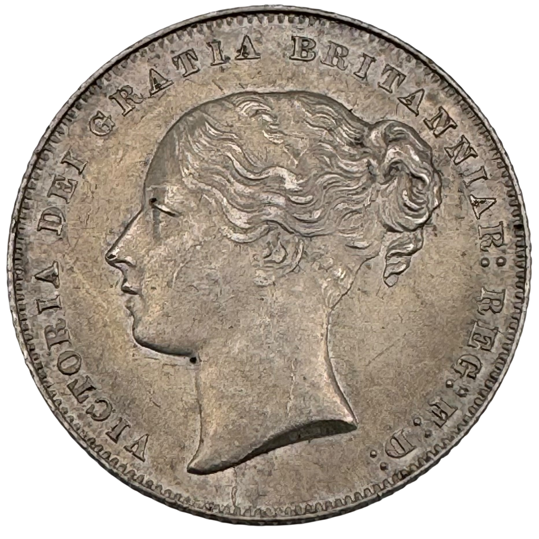 Queen Victoria Young Head 1859 Shilling Choice Uncirculated 1859 Queen Victoria Young Head 1859 Shilling Choice Uncirculated