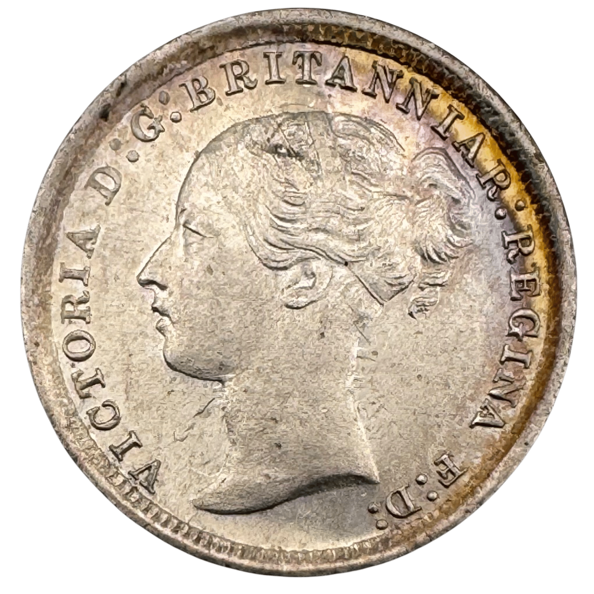 Queen Victoria Young Head 1871 Threepence Choice Uncirculated 1871 Queen Victoria Young Head 1871 Threepence Choice Uncirculated