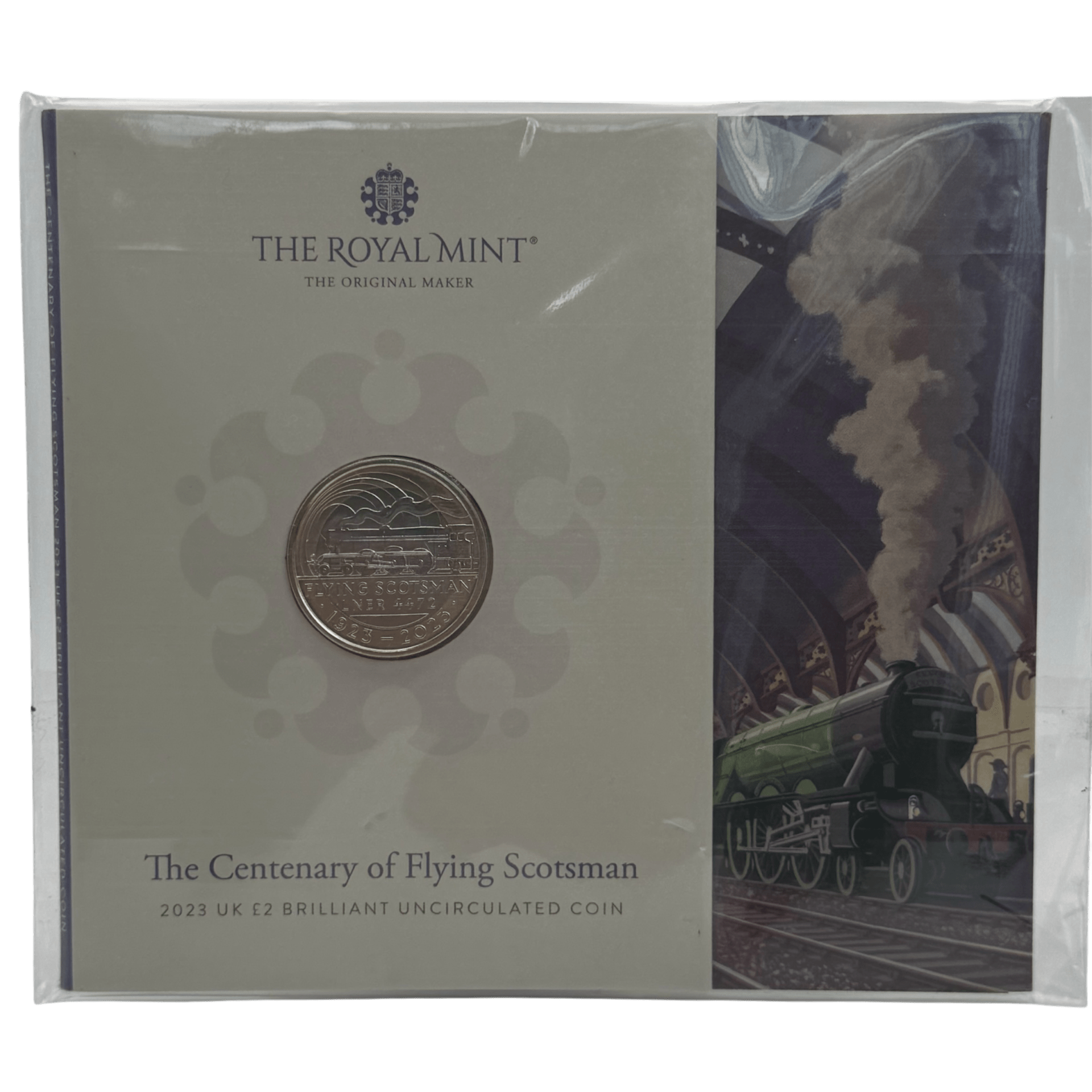 The Flying Scotsman 2023 £2 Brilliant Uncirculated Coin in Blister Pack flying scotsman The Flying Scotsman 2023 £2 Brilliant Uncirculated Coin in Blister Pack