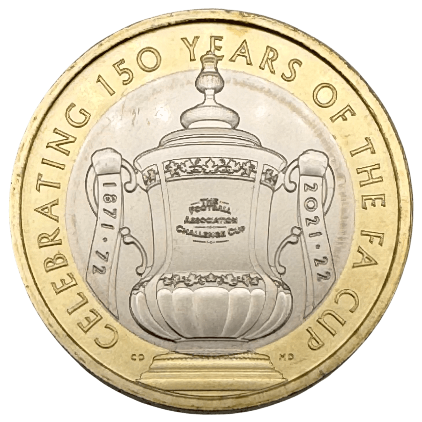 150 Years of The FA Cup 2022 £2 Brilliant Uncirculated Coin 150 years 150 Years of The FA Cup 2022 £2 Brilliant Uncirculated Coin