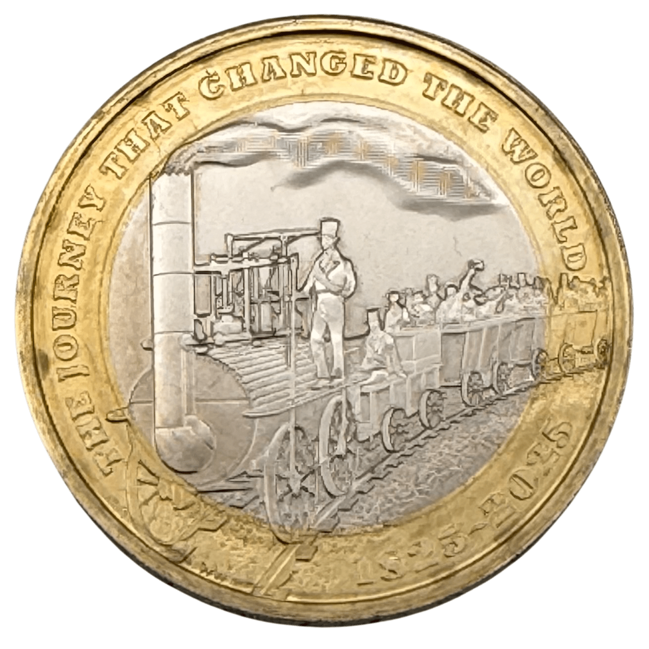200th Anniversary of The Modern Railway 2025 £2 Brilliant Uncirculated Coin 200th 200th Anniversary of The Modern Railway 2025 £2 Brilliant Uncirculated Coin
