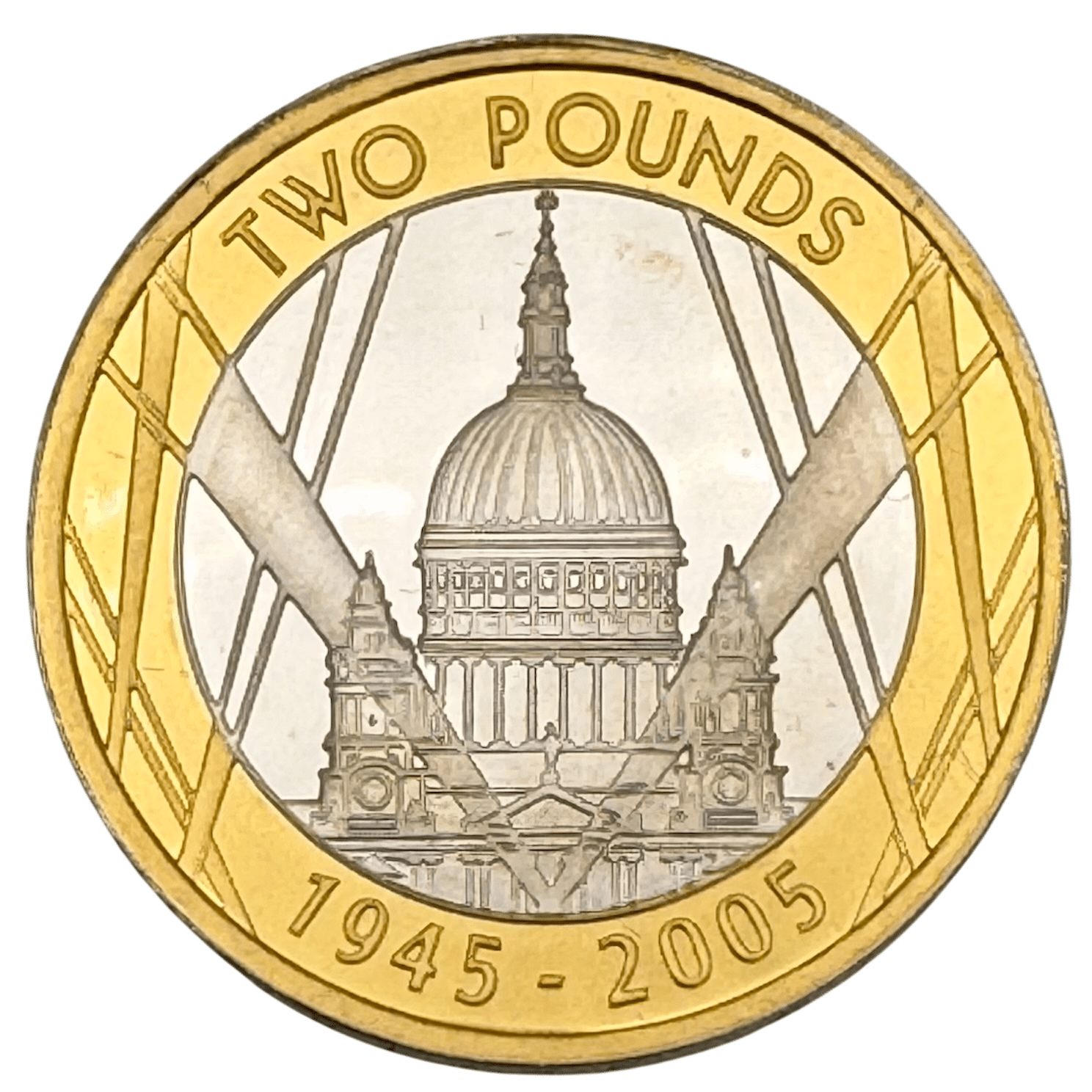 The End of WWII 60th Anniversary £2 Silver Proof Coin wwii The End of WWII 60th Anniversary £2 Silver Proof Coin