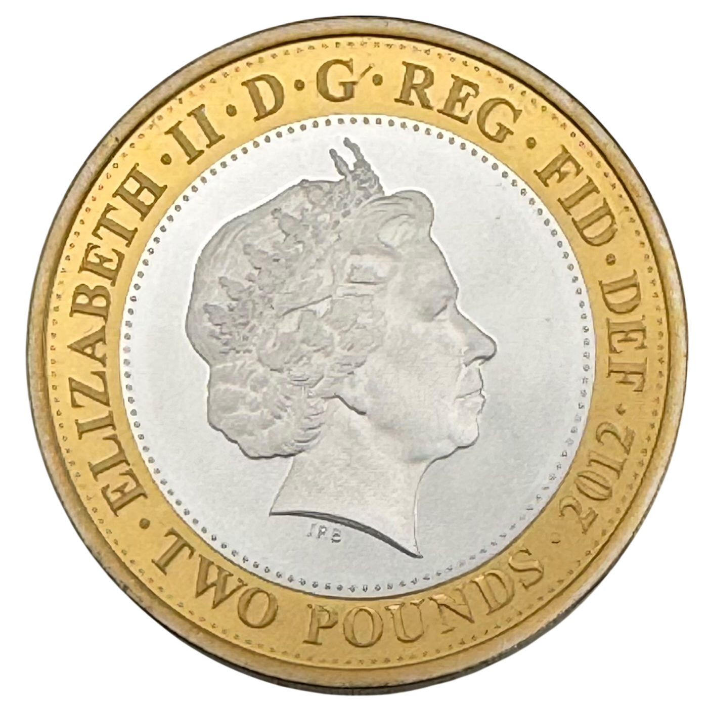 London 2012 Handover to Rio £2 Silver Proof Piedfort Coin 2012 London 2012 Handover to Rio £2 Silver Proof Piedfort Coin