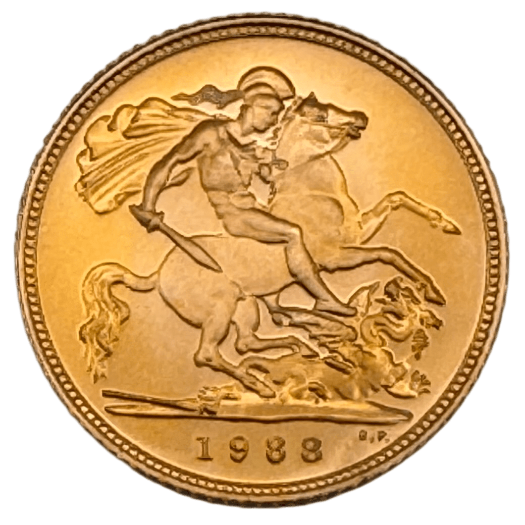 1988 United Kingdom Three Coin Gold Proof Sovereign Set 1988 1988 United Kingdom Three Coin Gold Proof Sovereign Set