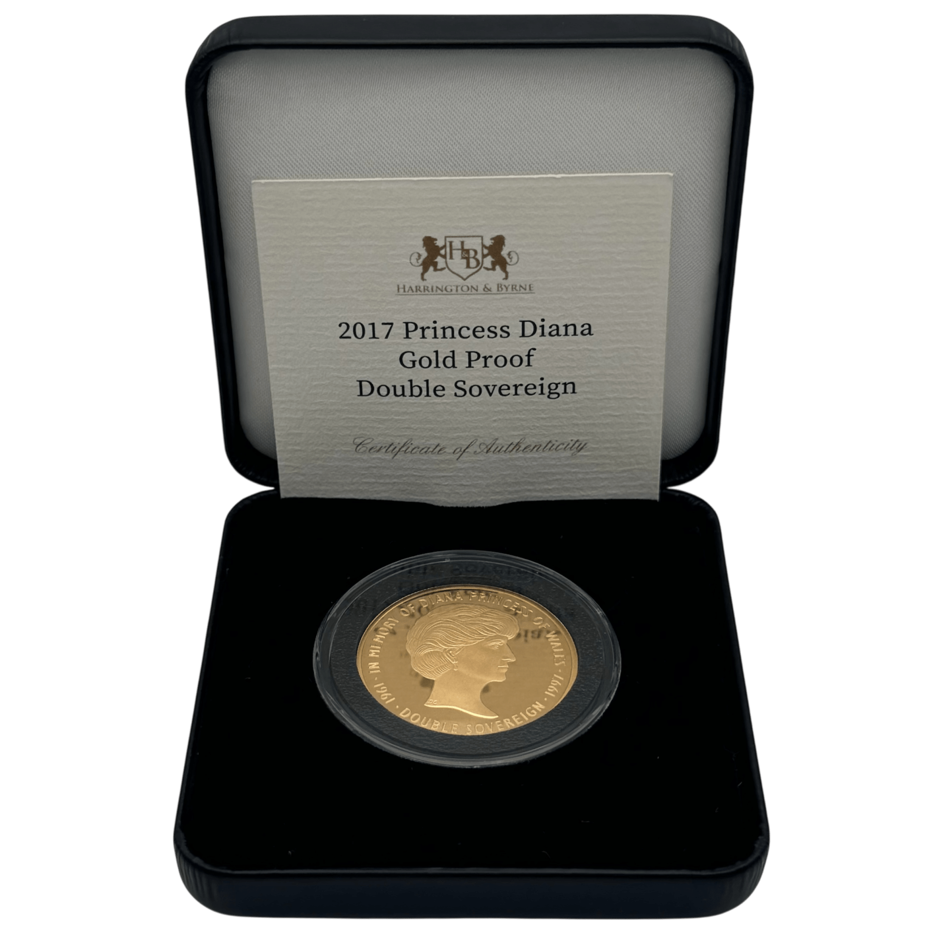2017 Princess Diana Gold Proof Double Sovereign - Tristan da Cunha 2017 2017 Princess Diana Gold Proof Double Sovereign - Tristan da Cunha
