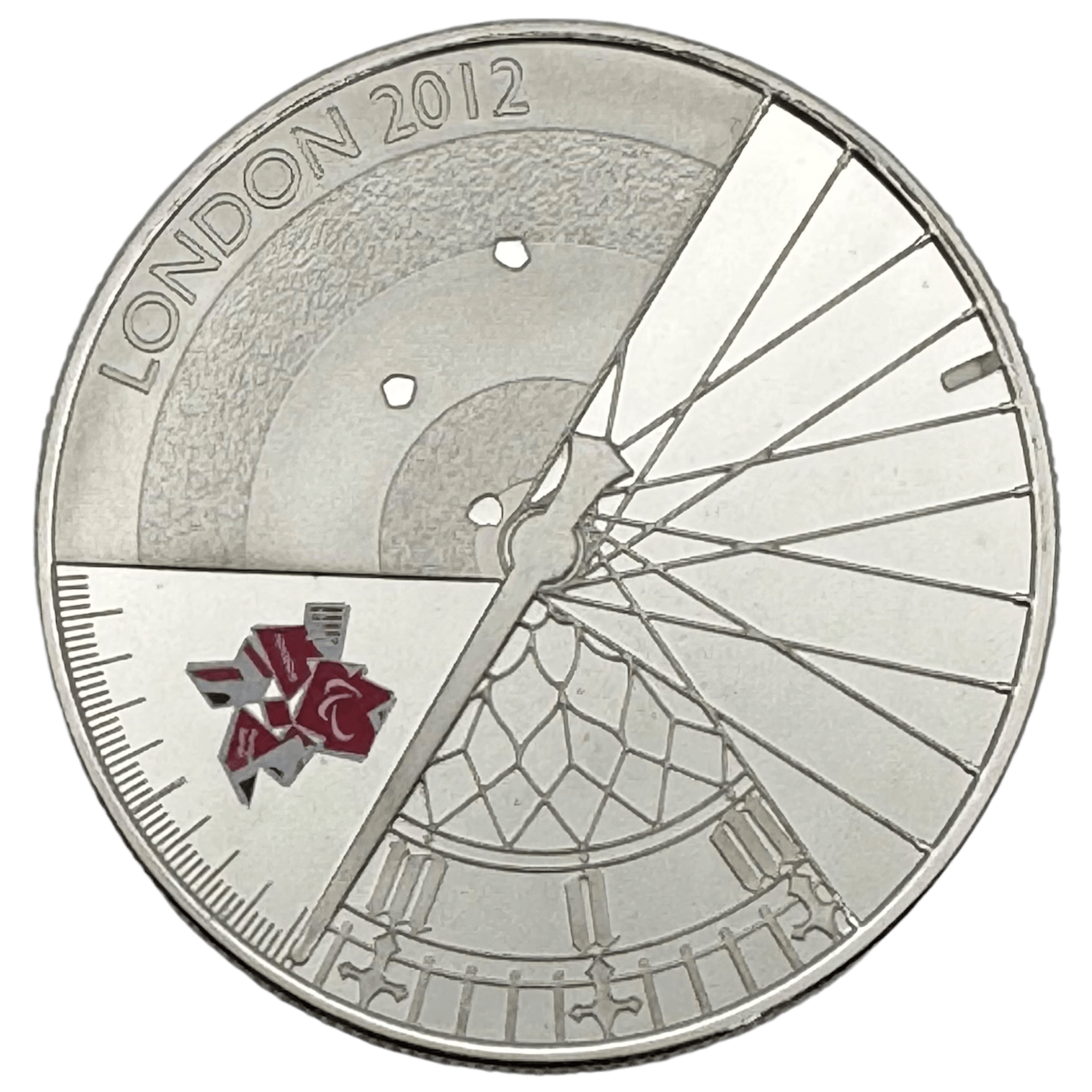 The Official London 2012 Paralympics £5 Silver Proof Coin official The Official London 2012 Paralympics £5 Silver Proof Coin