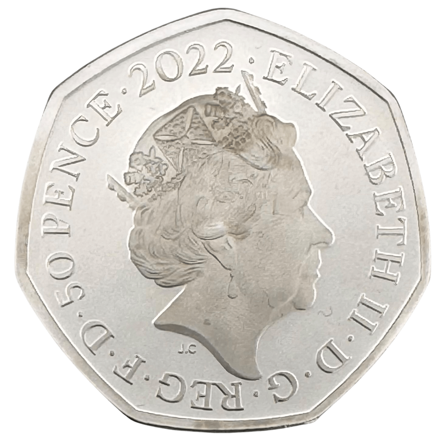 2022 100th Anniversary of Our BBC 50p Silver Proof Coin 2022 2022 100th Anniversary of Our BBC 50p Silver Proof Coin