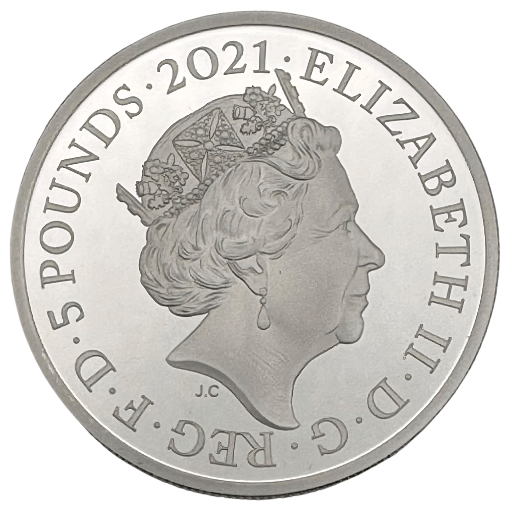 The Who 2021 UK Two Ounce Silver Proof Coin the who The Who 2021 UK Two Ounce Silver Proof Coin