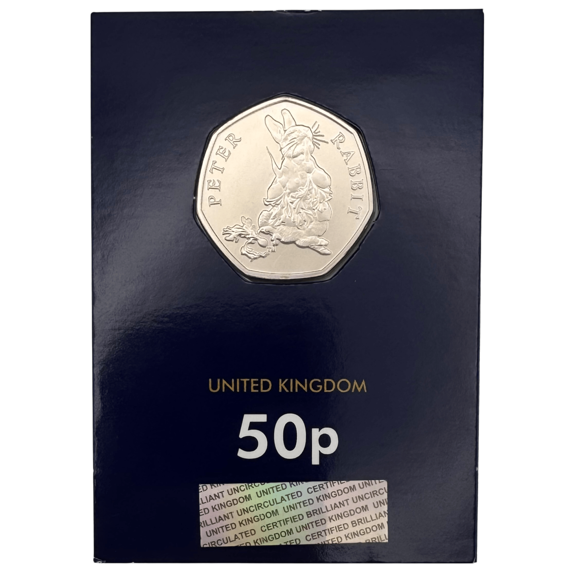 2018 Peter Rabbit BU 50p Coin in Change Checker Card peter rabbit 2018 Peter Rabbit BU 50p Coin in Change Checker Card