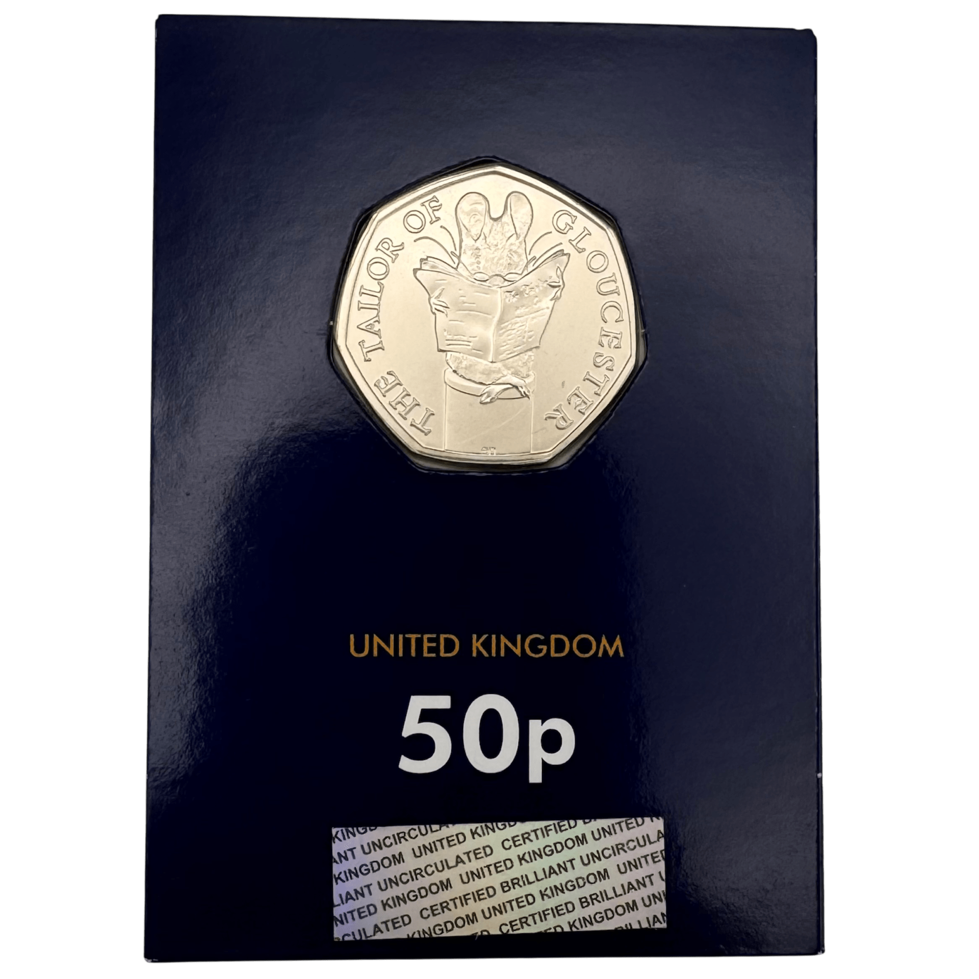2018 The Tailor of Gloucester 50p BU Coin in Change Checker Card tailor of gloucester 2018 The Tailor of Gloucester 50p BU Coin in Change Checker Card