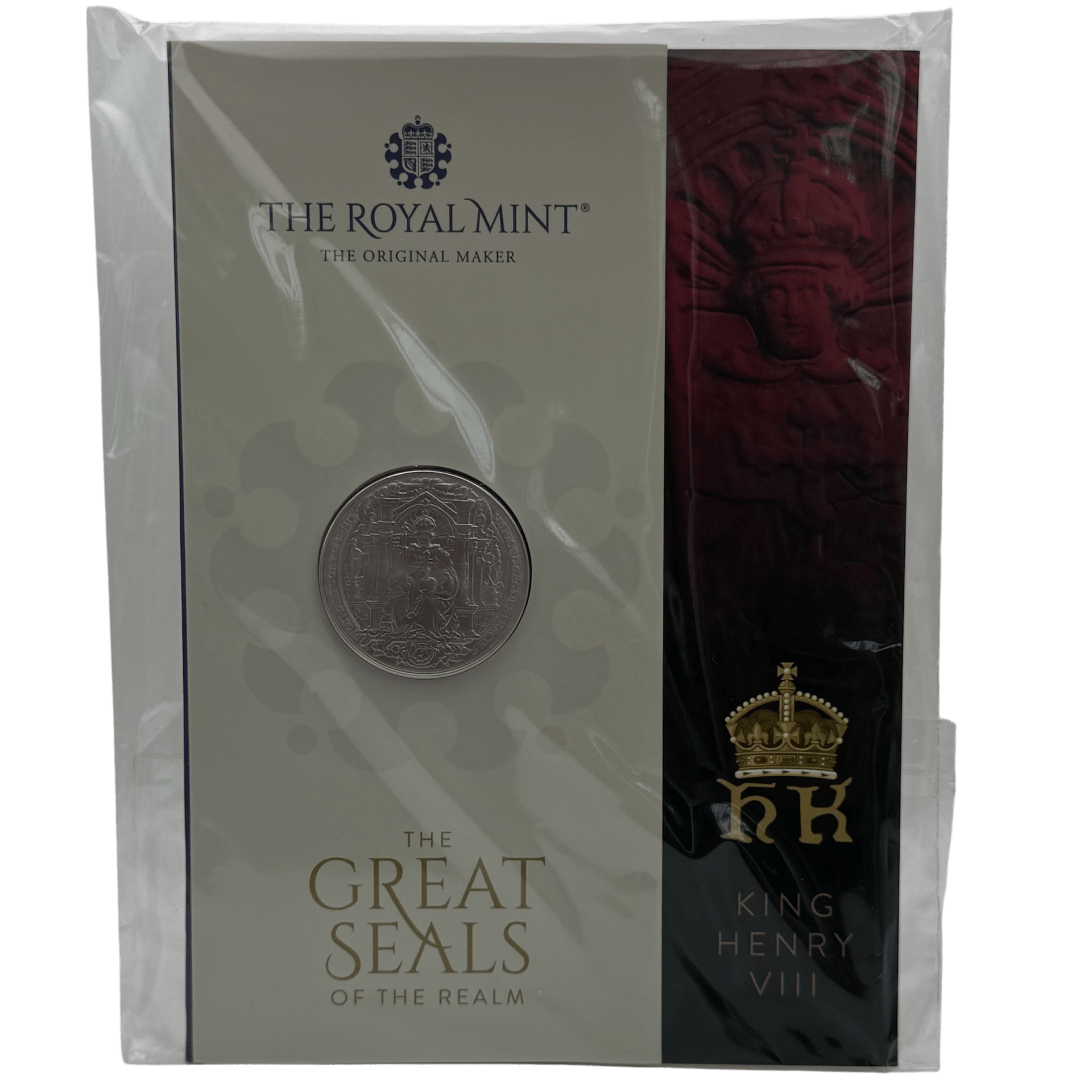 King Henry VIII The Great Seals of The Realm BU Coin in Blister Pack henry viii King Henry VIII The Great Seals of The Realm BU Coin in Blister Pack