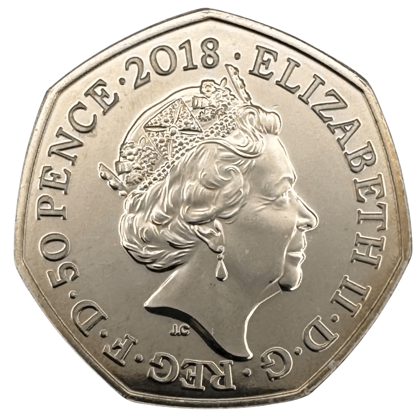 2018 The Tailor of Gloucester 50p Brilliant Uncirculated Coin - Slightly Toned 2018 2018 The Tailor of Gloucester 50p Brilliant Uncirculated Coin - Slightly Toned