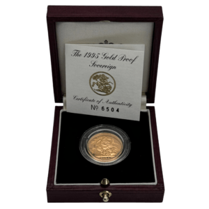 1995 United Kingdom Proof Gold Sovereign