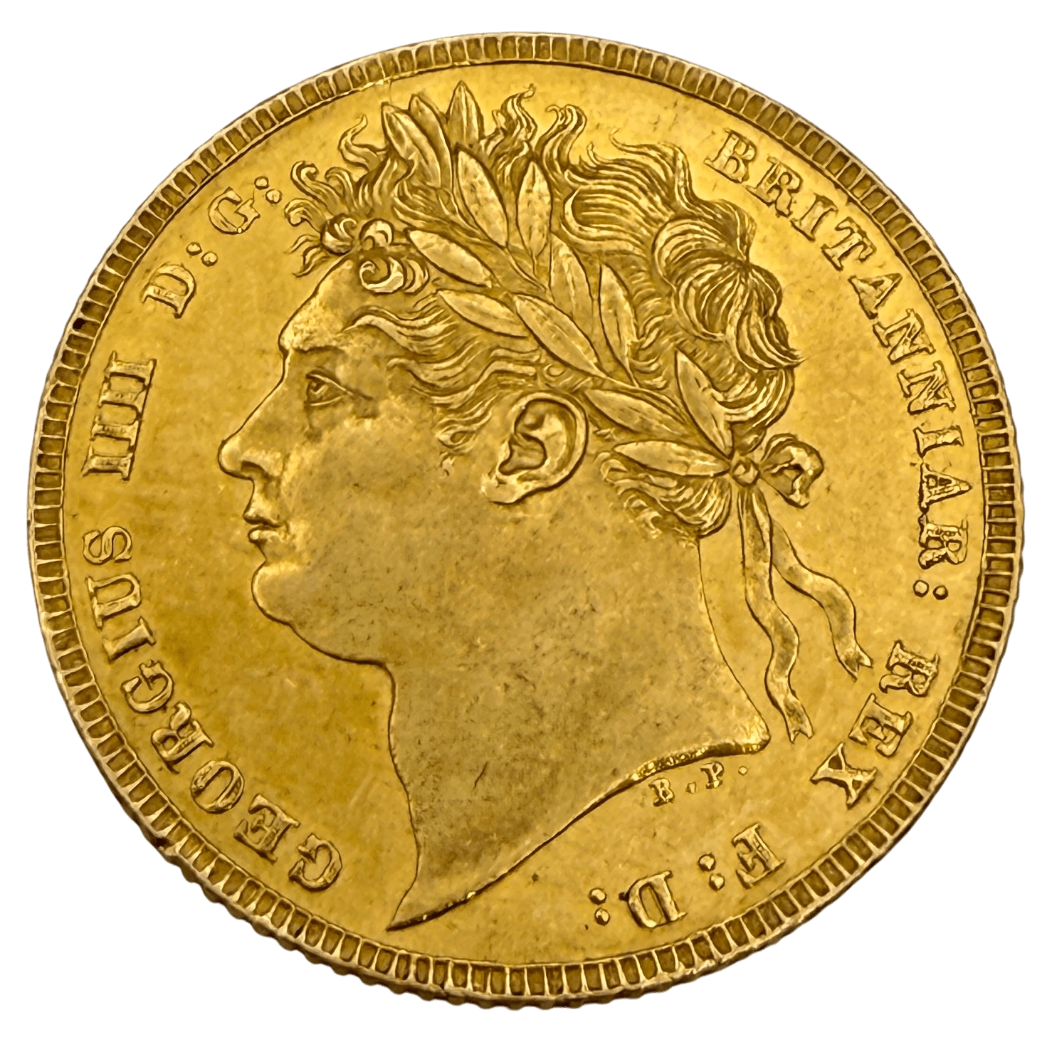 1822 George IV (1820-1830) Gold Sovereign Type 1 Proof-Like About Uncirculated 1822 1822 George IV (1820-1830) Gold Sovereign Type 1 Proof-Like About Uncirculated