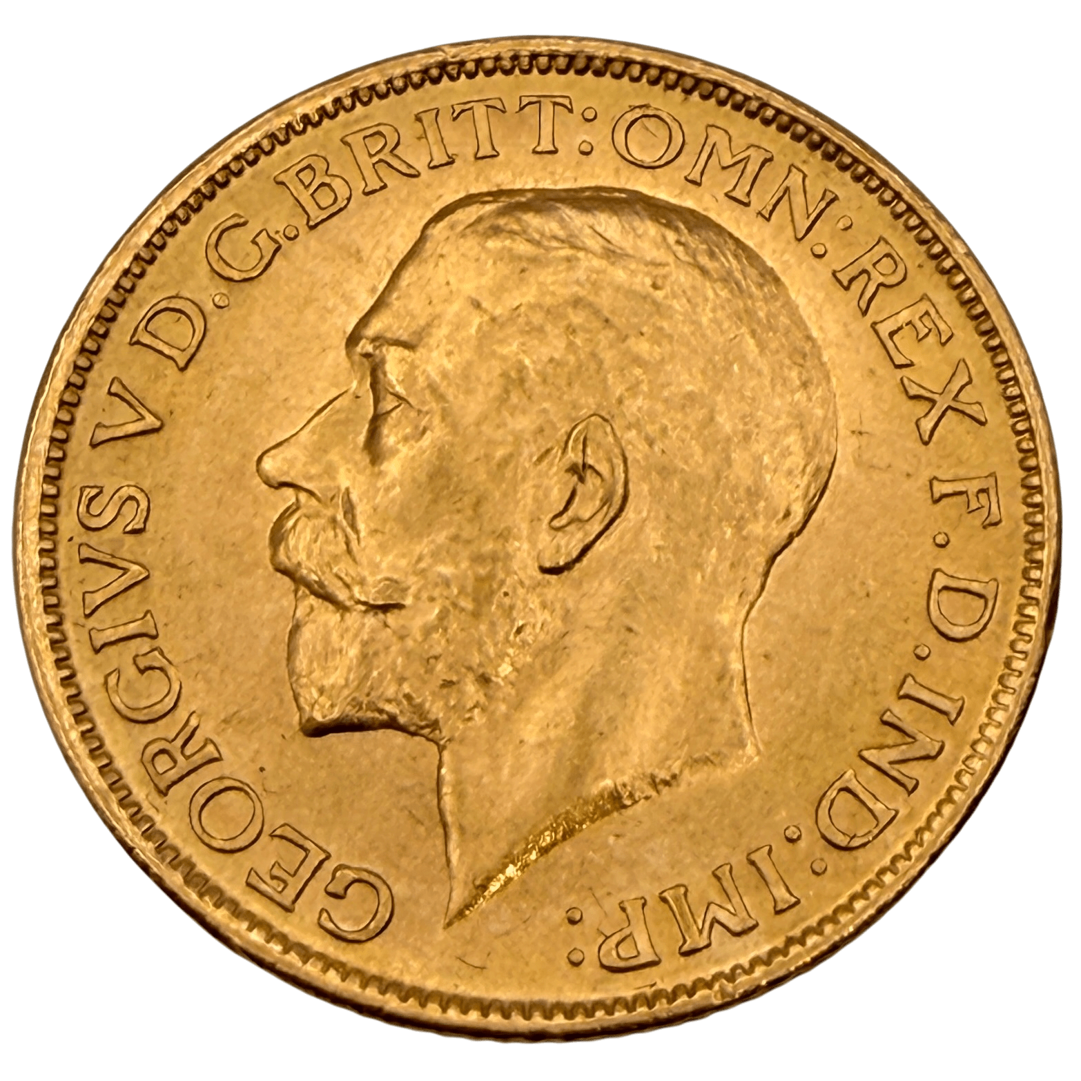 1912 George V Gold Sovereign About Brilliant Uncirculated 1912 1912 George V Gold Sovereign About Brilliant Uncirculated