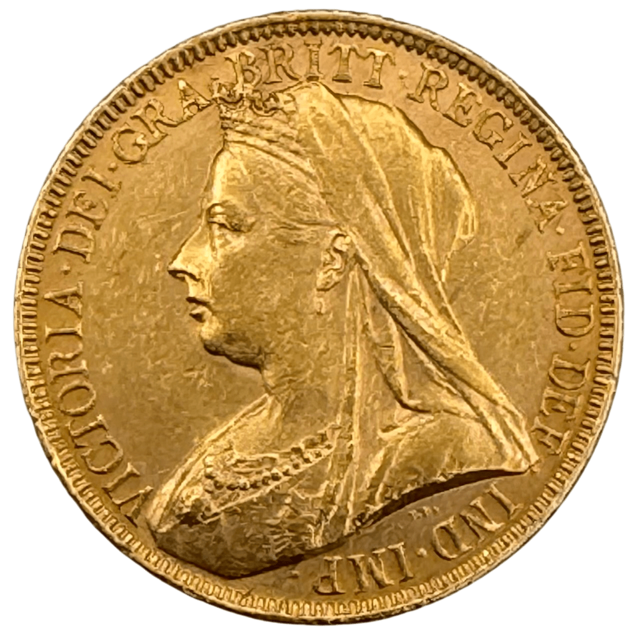 1893 Queen Victoria Veil Head Gold Two Pound Coin Extremely Fine 1893 1893 Queen Victoria Veil Head Gold Two Pound Coin Extremely Fine