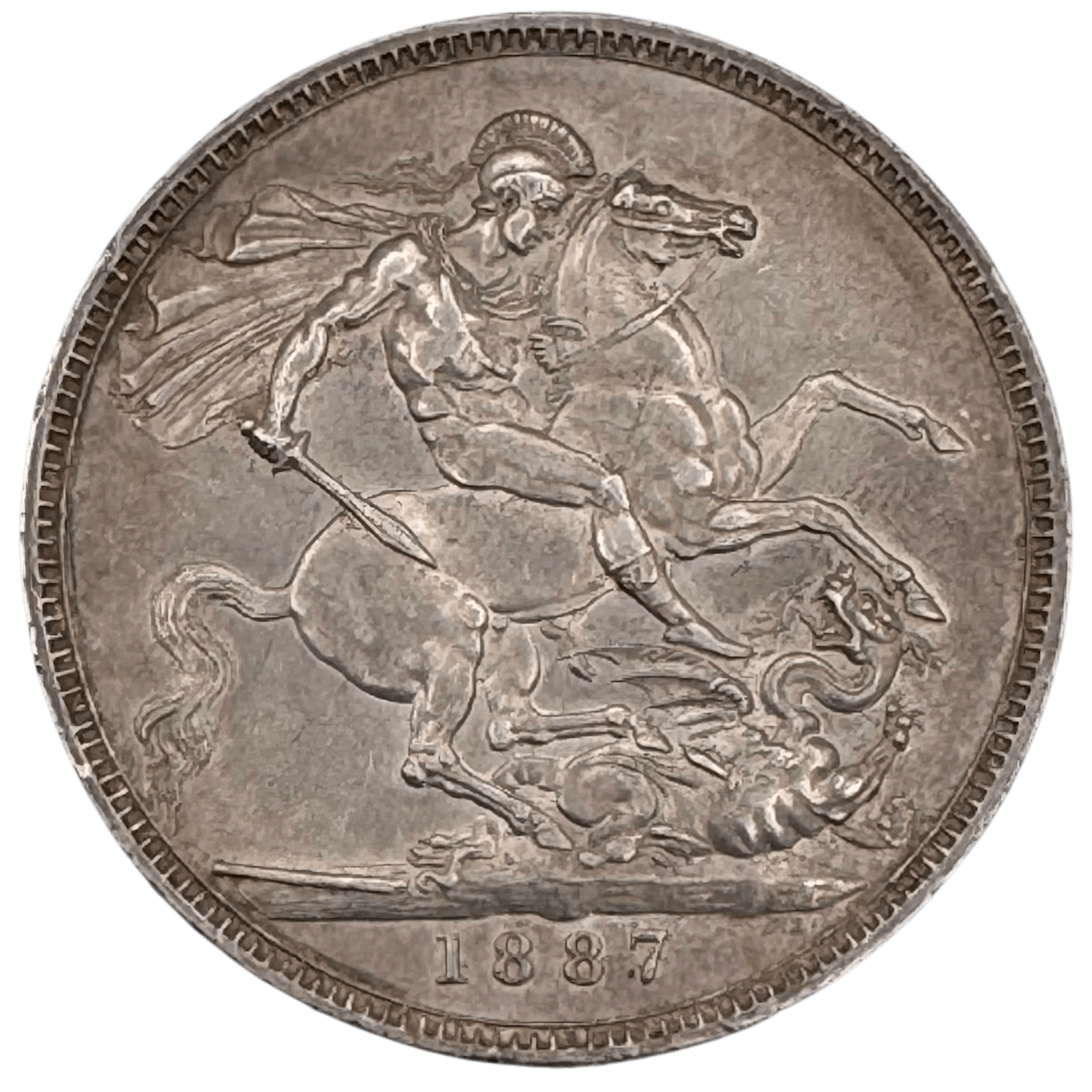 1887 Queen Victoria Jubilee Head Crown Good Extremely Fine 1887 1887 Queen Victoria Jubilee Head Crown Good Extremely Fine