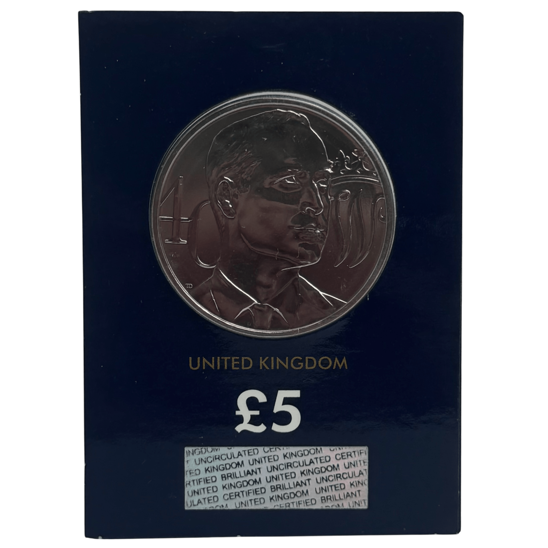 Prince William's 40th Birthday £5 Brilliant Uncirculated Coin in Change Checker Card prince william Prince William's 40th Birthday £5 Brilliant Uncirculated Coin in Change Checker Card