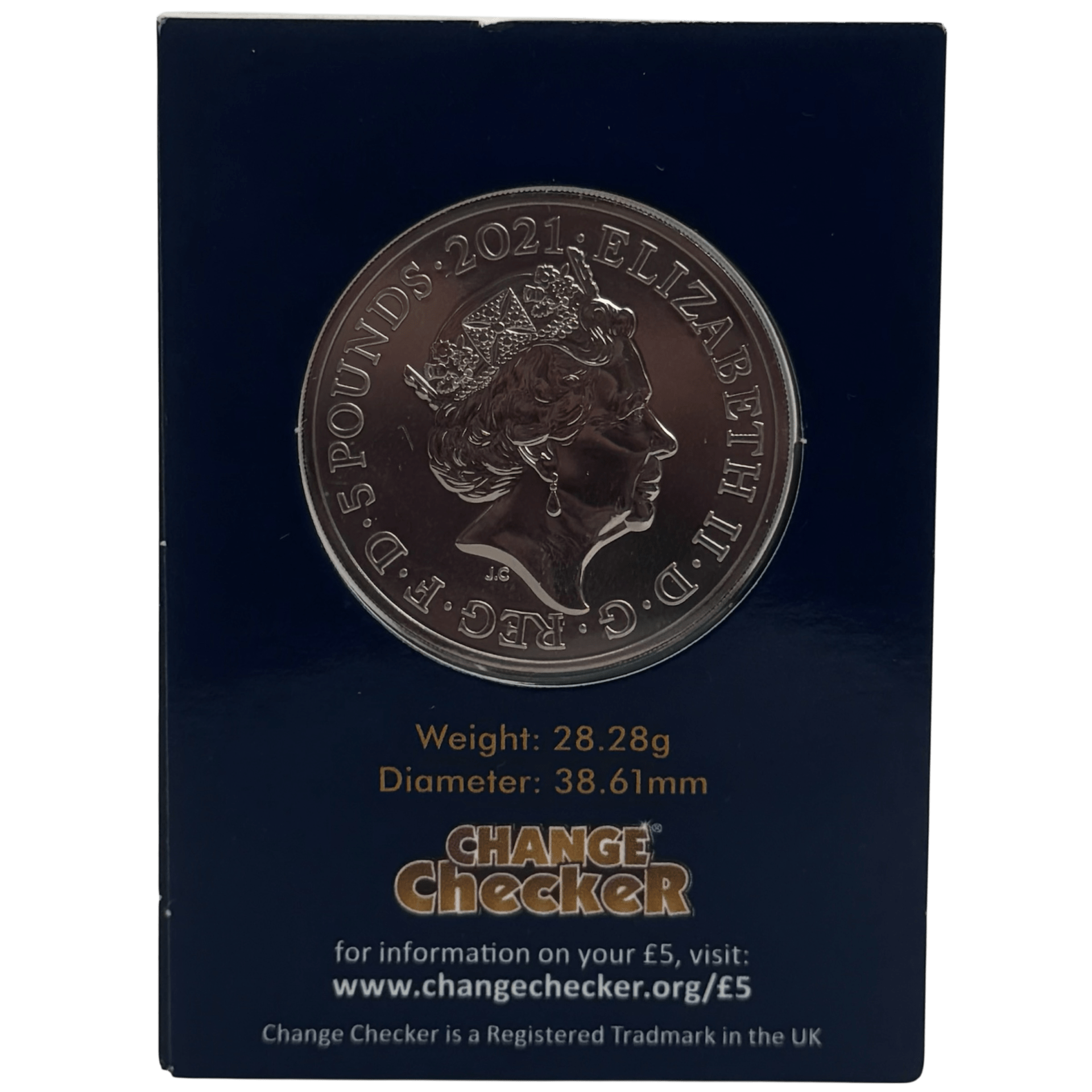 2021 Royal Albert Hall £5 Brilliant Uncirculated Coin in Change Checker Card albert hall 2021 Royal Albert Hall £5 Brilliant Uncirculated Coin in Change Checker Card