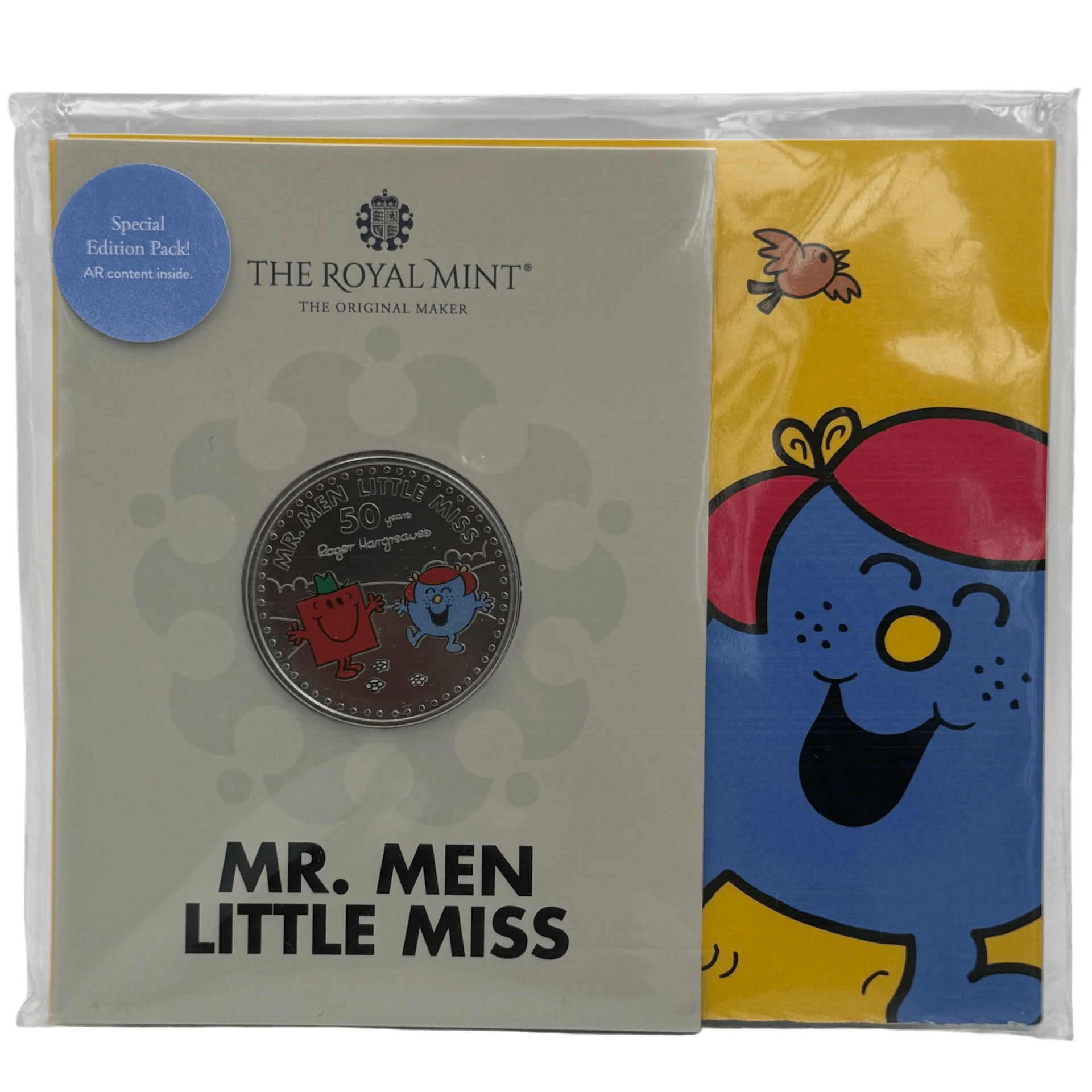 Mr Men Little Miss £5 Brilliant Uncirculated Coin in Blister Pack mr men little miss Mr Men Little Miss £5 Brilliant Uncirculated Coin in Blister Pack
